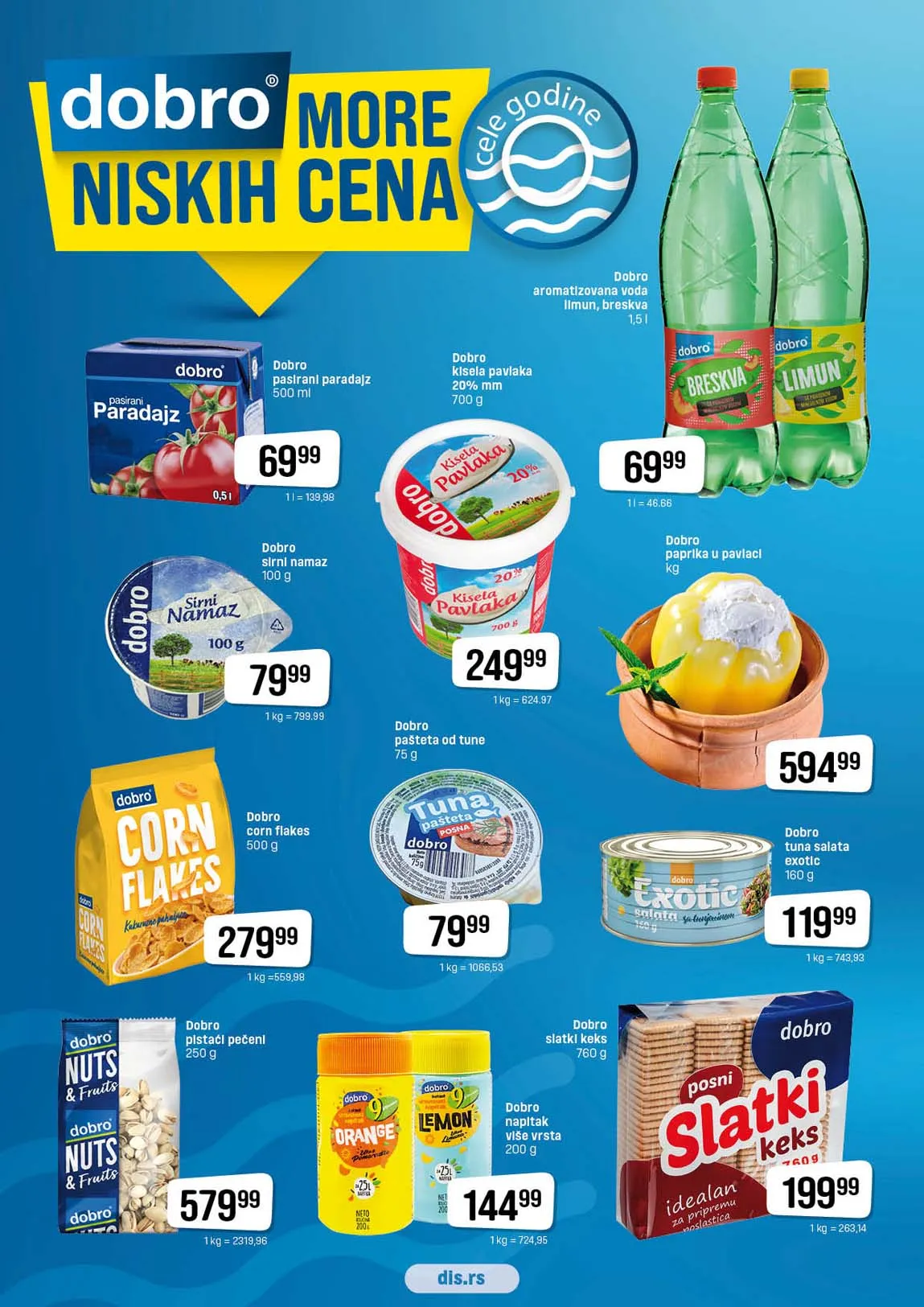 DIS akcija – Dobro more niskih cena! Sniženja do 27.08.2025