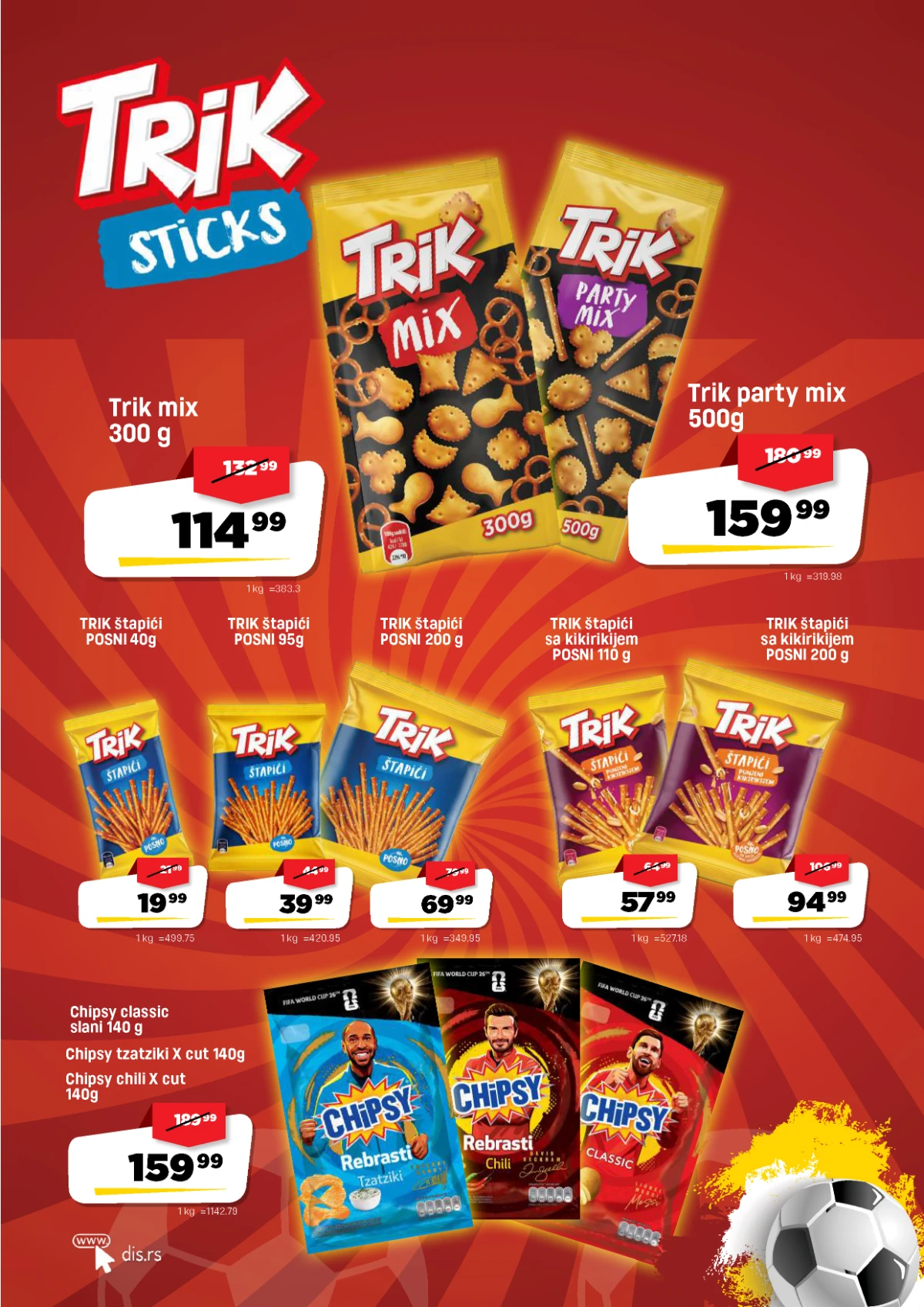 DIS katalog strana 7 – Trik grickalice i Chipsy proizvodi na akciji