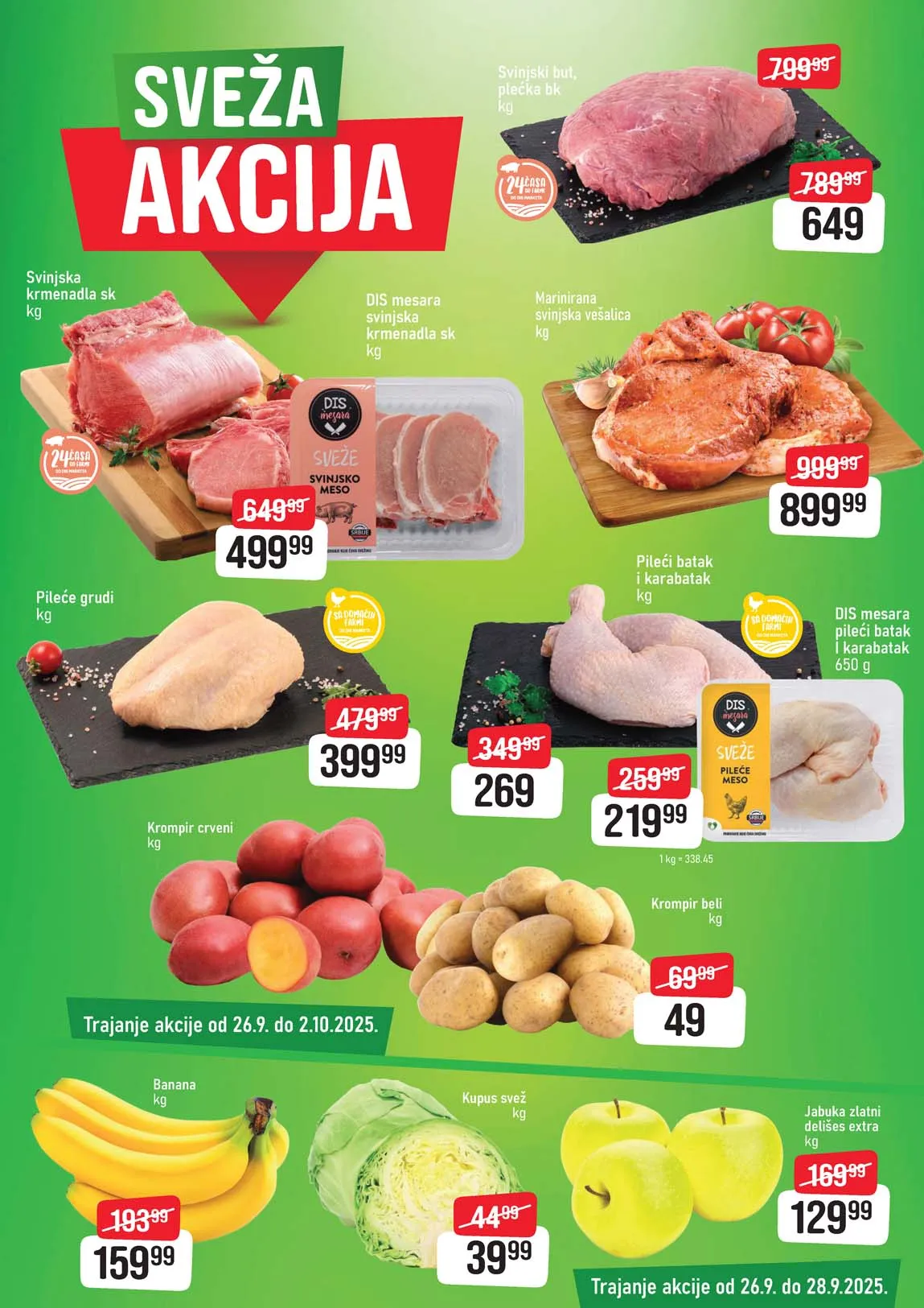 Snizenja DIS sveza akcija