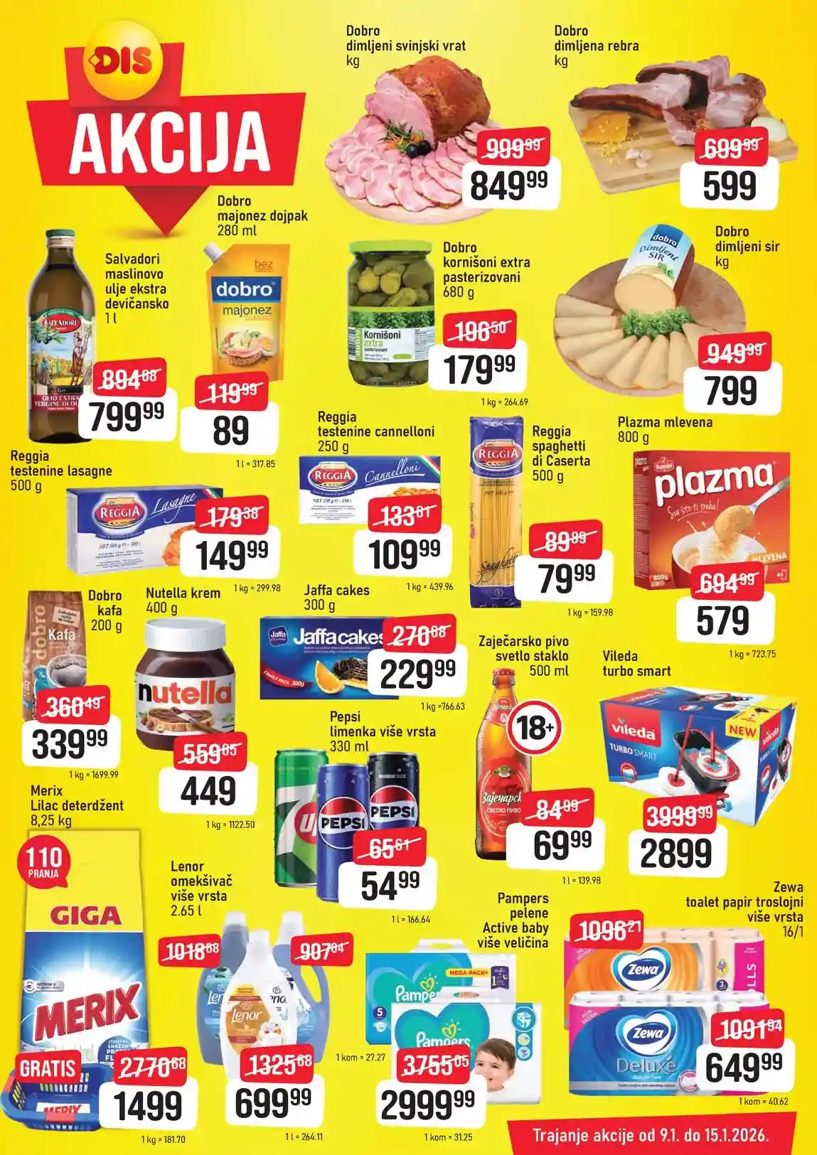 DIS akcija katalog snizenja