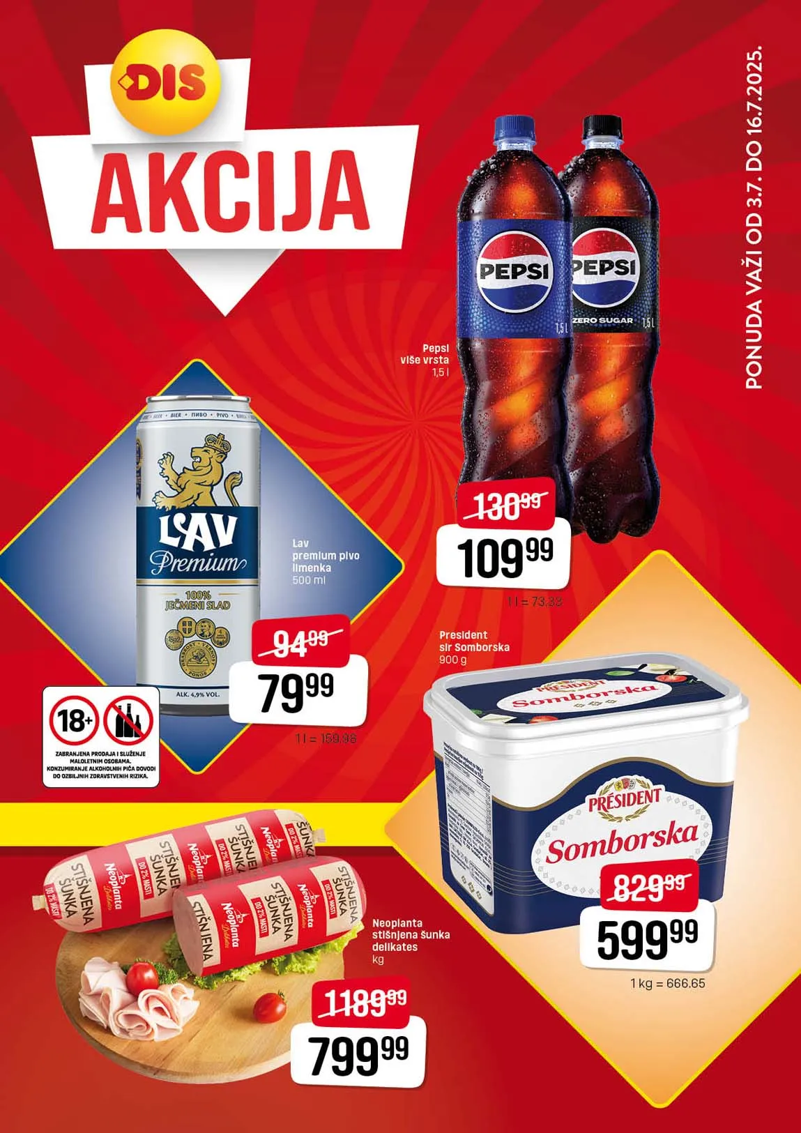 DIS SNIZENJA KATALOG AKCIJA