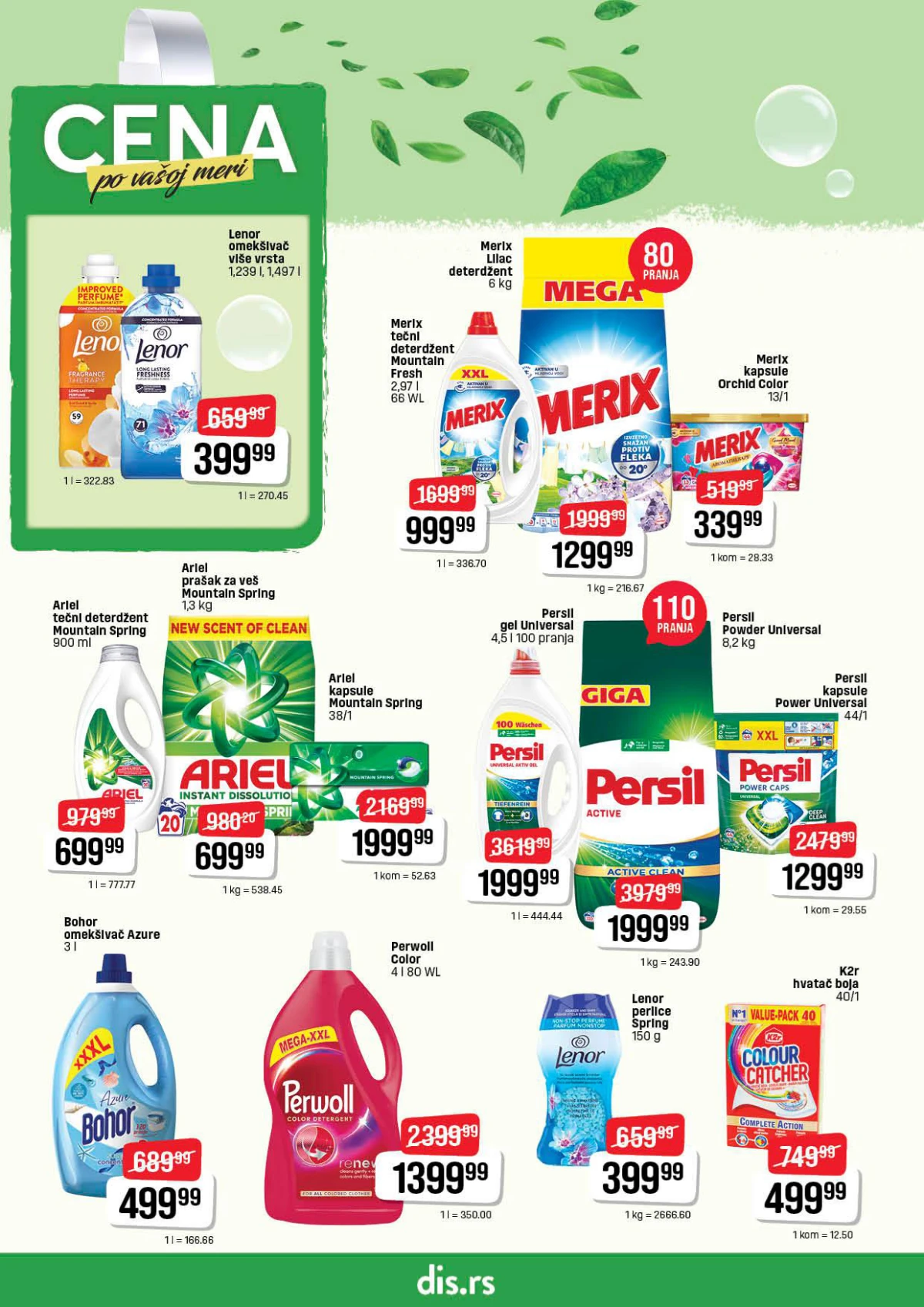 DIS katalog proizvodi za svakodnevnu kupovinu maj 2026