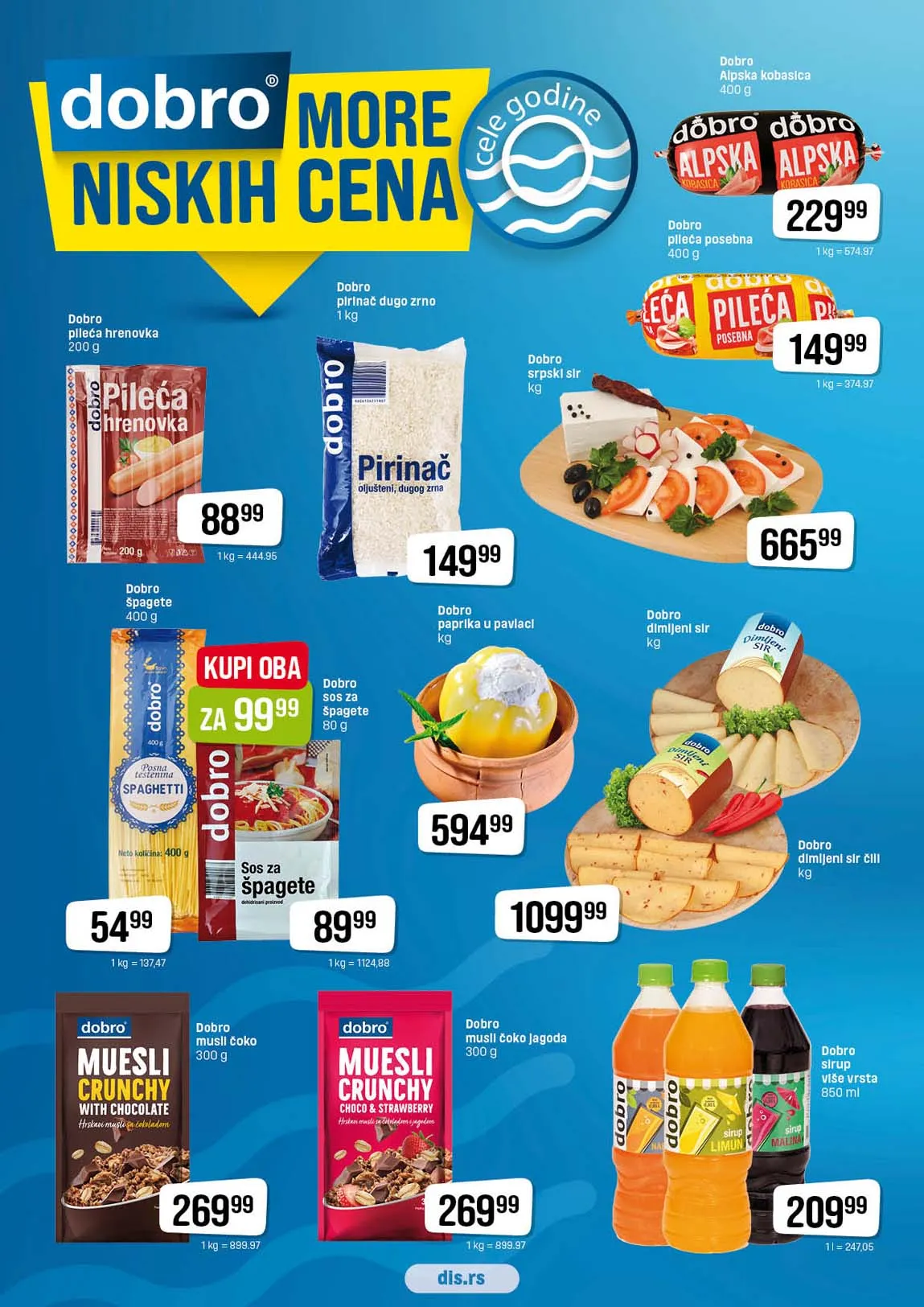 DIS Kataloška ponuda prehrane