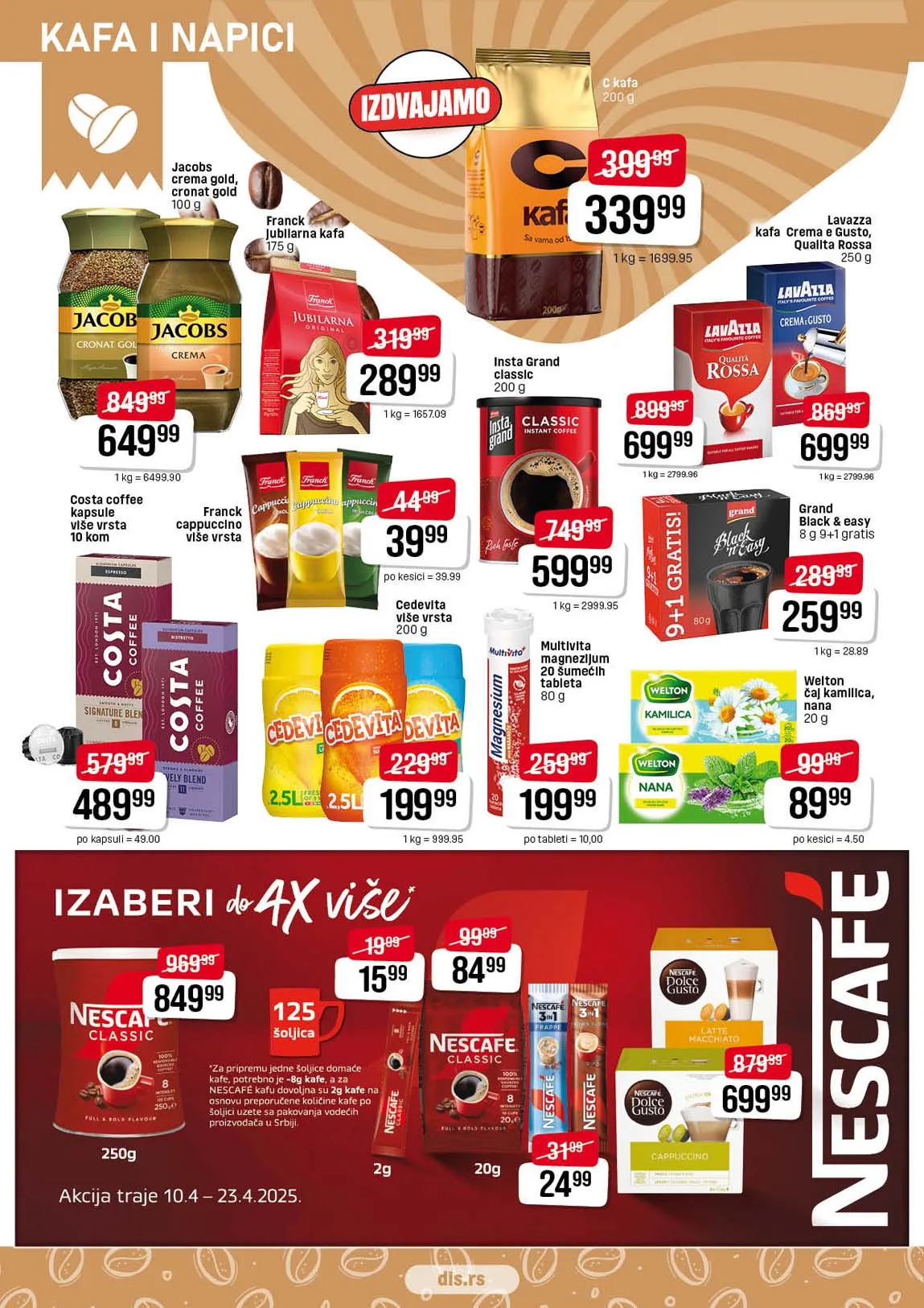DIS Kataloška ponuda prehrane