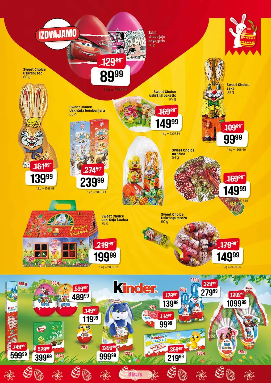 DIS Kataloška ponuda prehrane