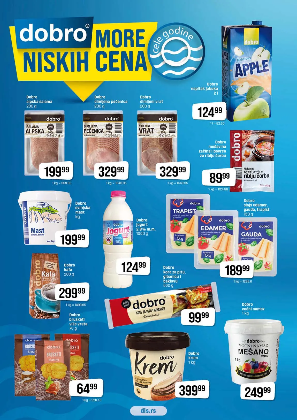DIS Kataloška ponuda prehrane