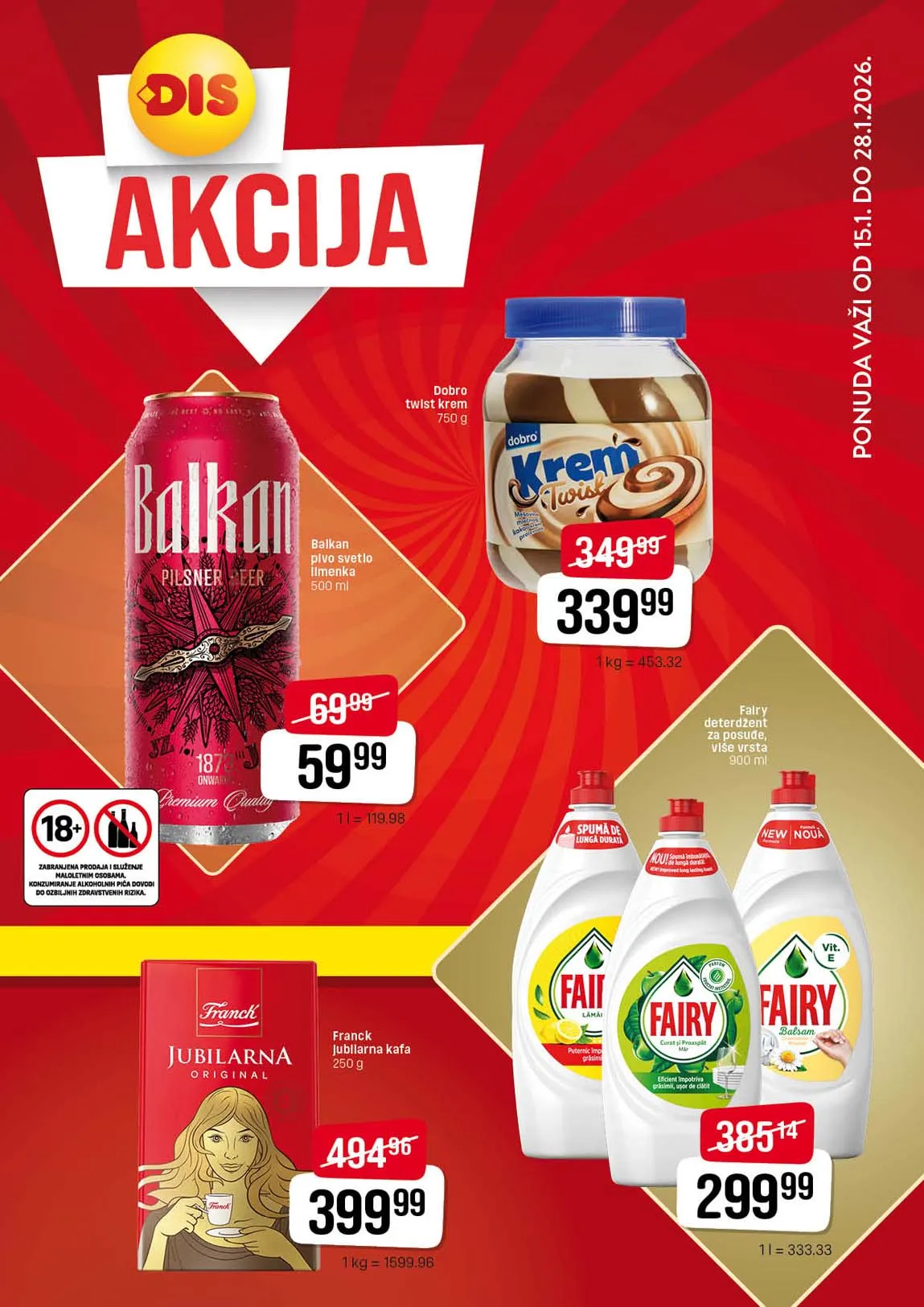 DIS akcija katalog snizenja