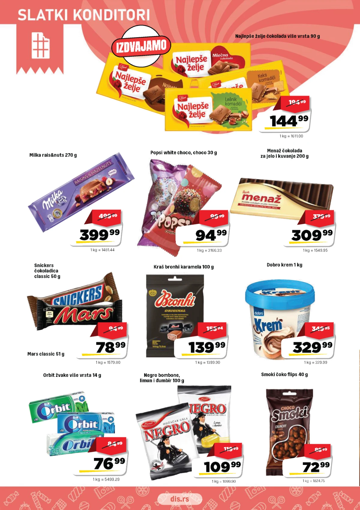 DIS katalog strana 12 – slatki konditori na akciji