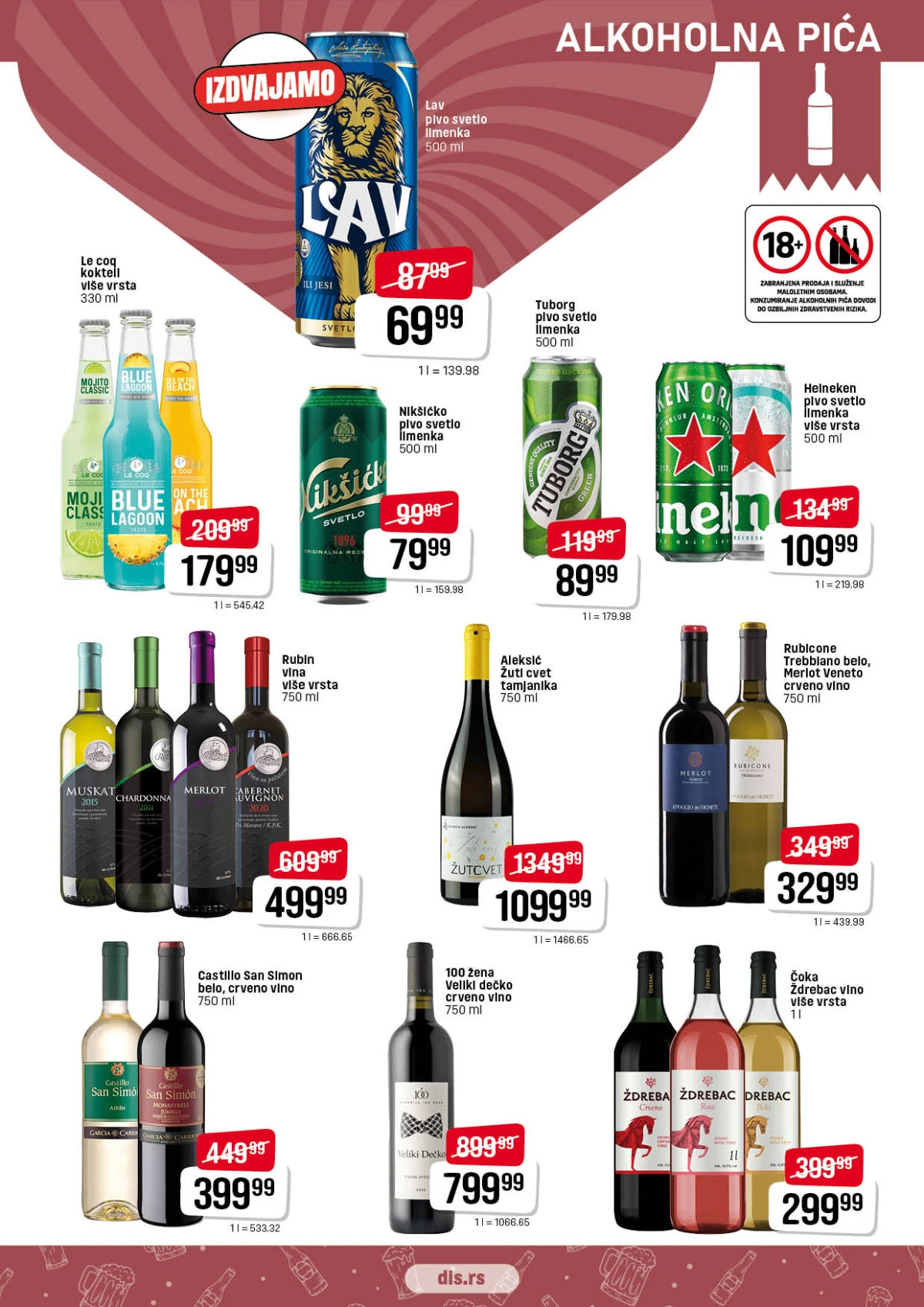 DIS akcija 21.05–03.06.2026 – higijena i proizvodi za domaćinstvo DIS katalog maj i jun 2026 – higijena, kućne potrepštine i sredstva za domaćinstvo