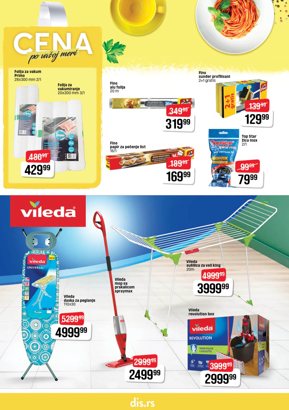 DIS katalog maj i jun 2026 – sredstva za domaćinstvo, kese za smeće i proizvodi za čišćenje