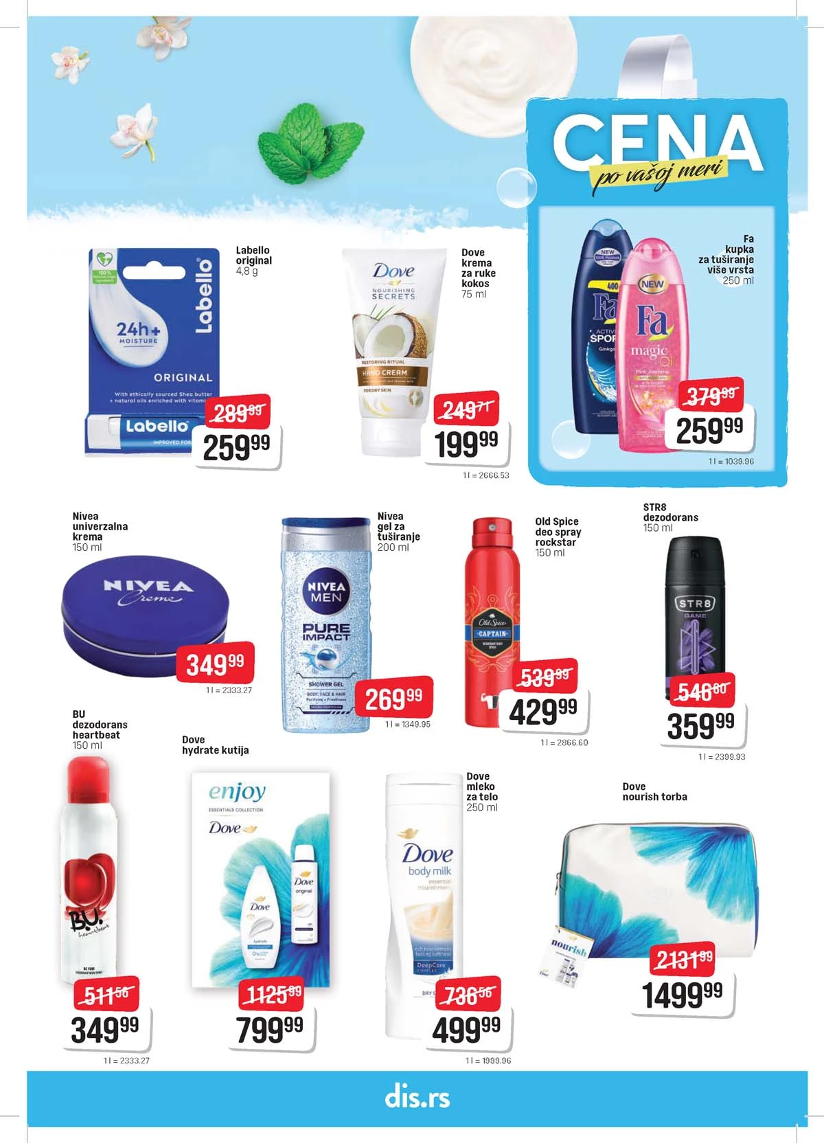 DIS katalog – Uskrs akcija 2026 strana 19 DIS katalog sniženja za Uskrs strana 19 – prehrana i kućne potrepštine Srbija