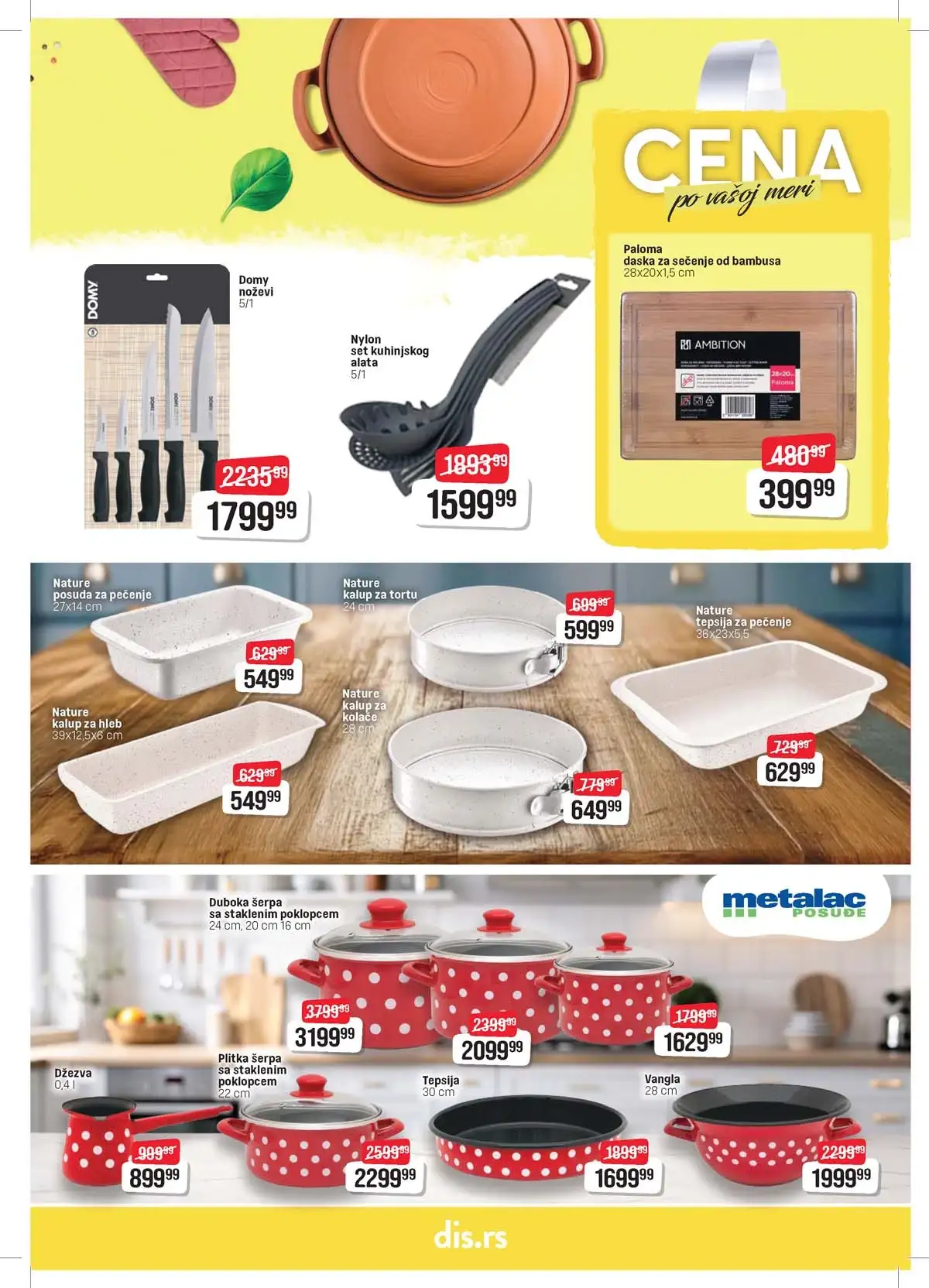 DIS katalog – Uskrs akcija 2026 strana 23 DIS katalog sniženja za Uskrs strana 23 – prehrana i kućne potrepštine Srbija