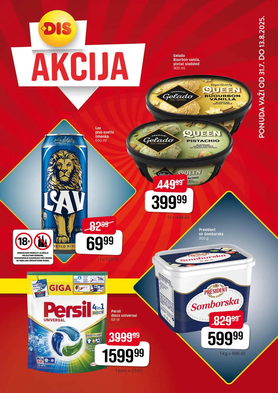 DIS Kataloška ponuda prehrane