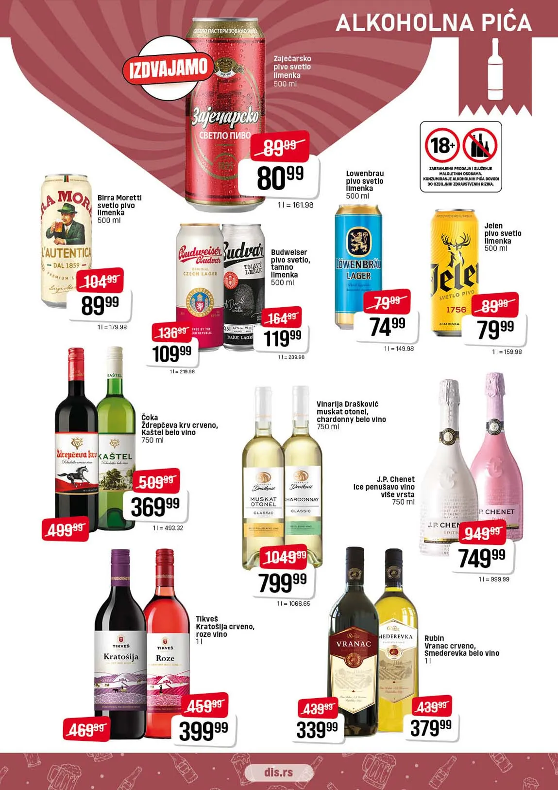 DIS Kataloška ponuda prehrane