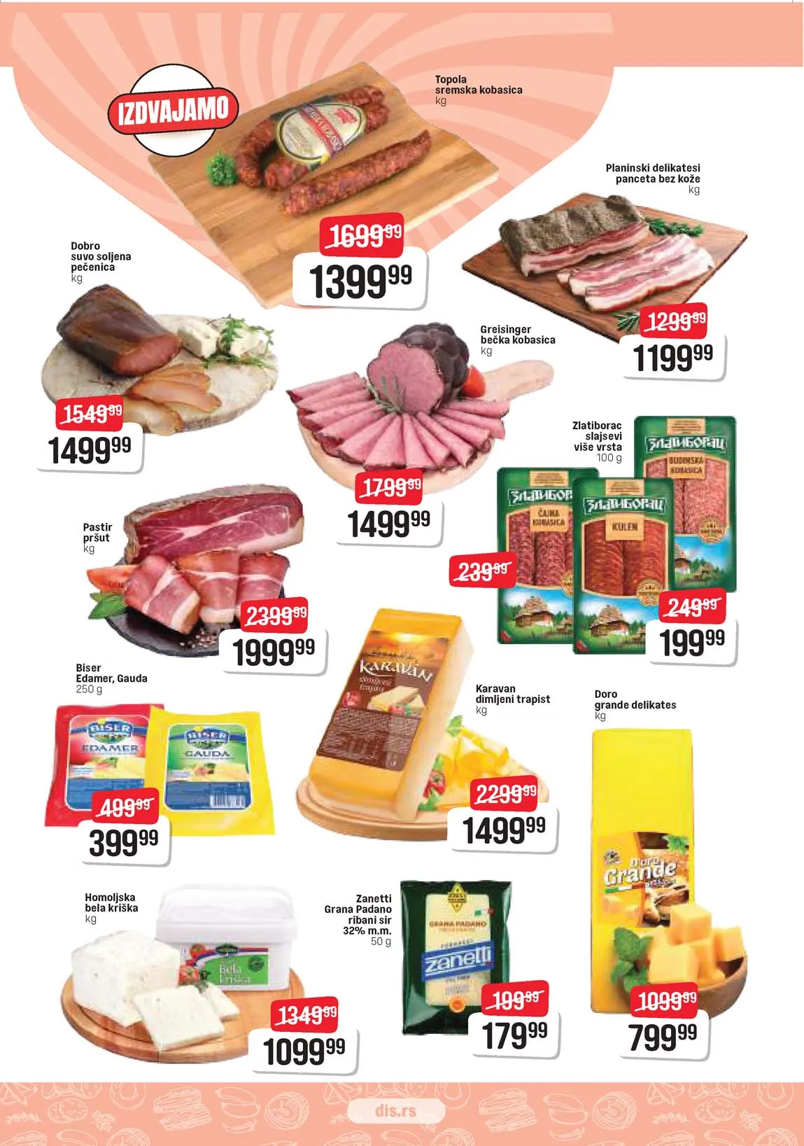 DIS Kataloška ponuda prehrane