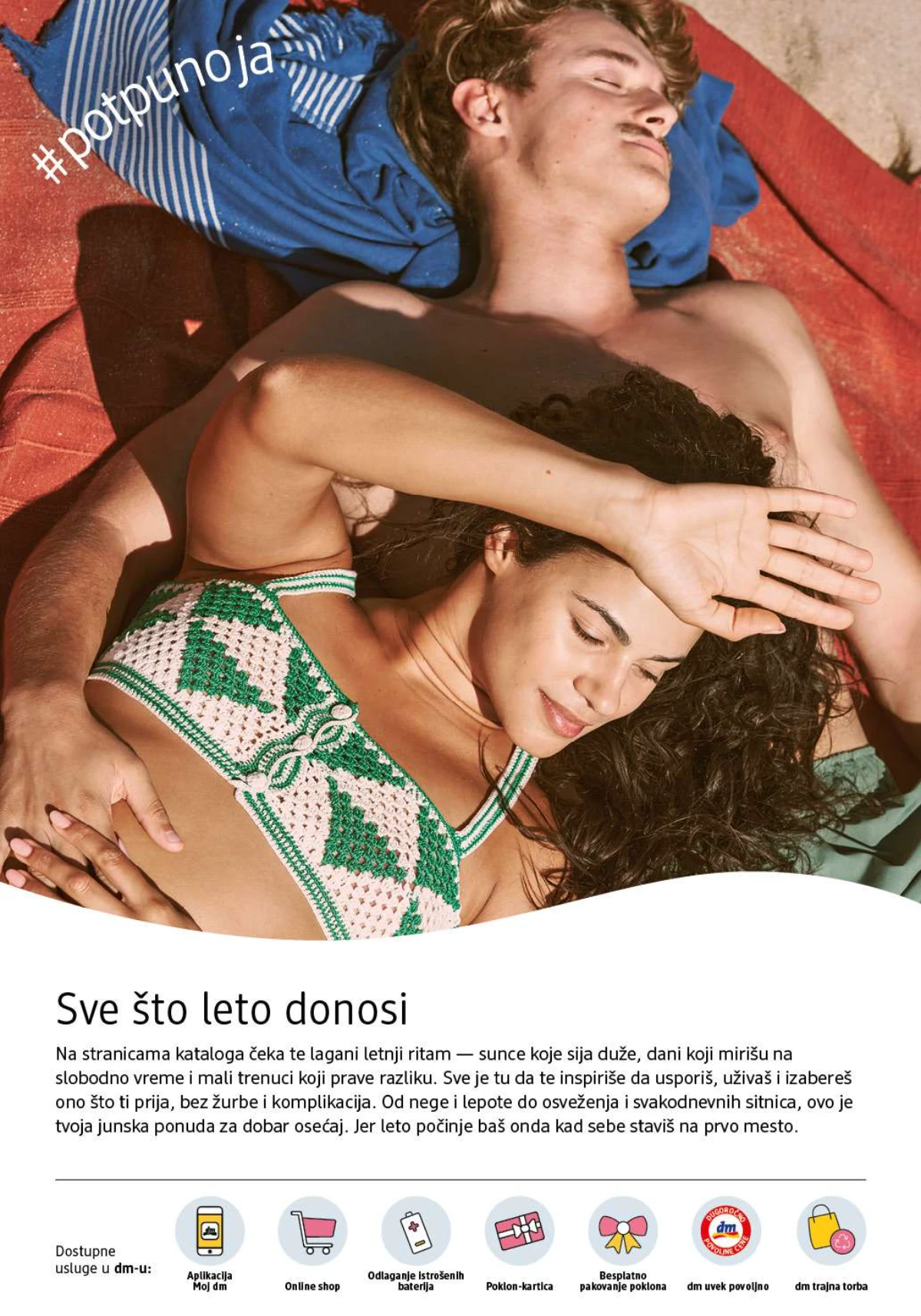 dm katalog jun 2026 Sundance proizvodi za sunčanje i negu posle sunčanja strana 2