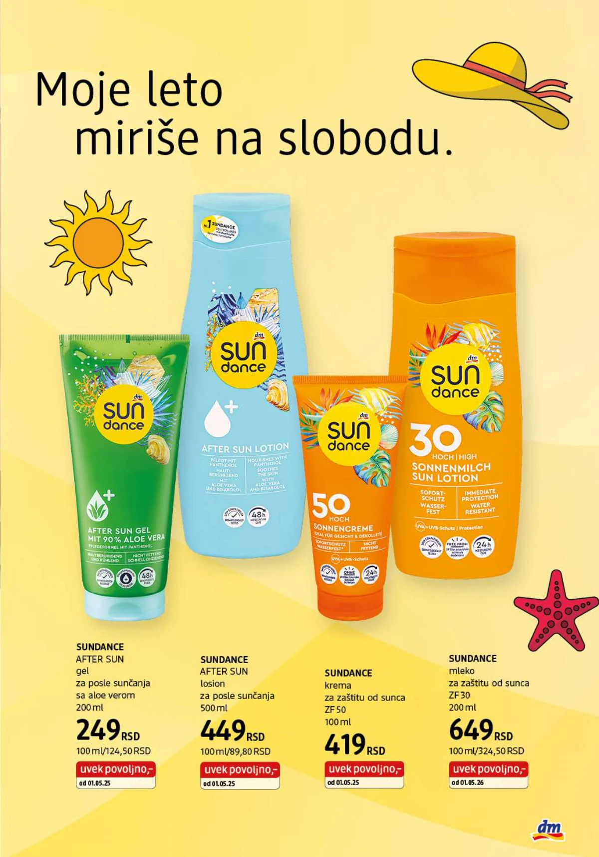 dm katalog jun 2026 zaštita od sunca i letnja nega kože strana 3