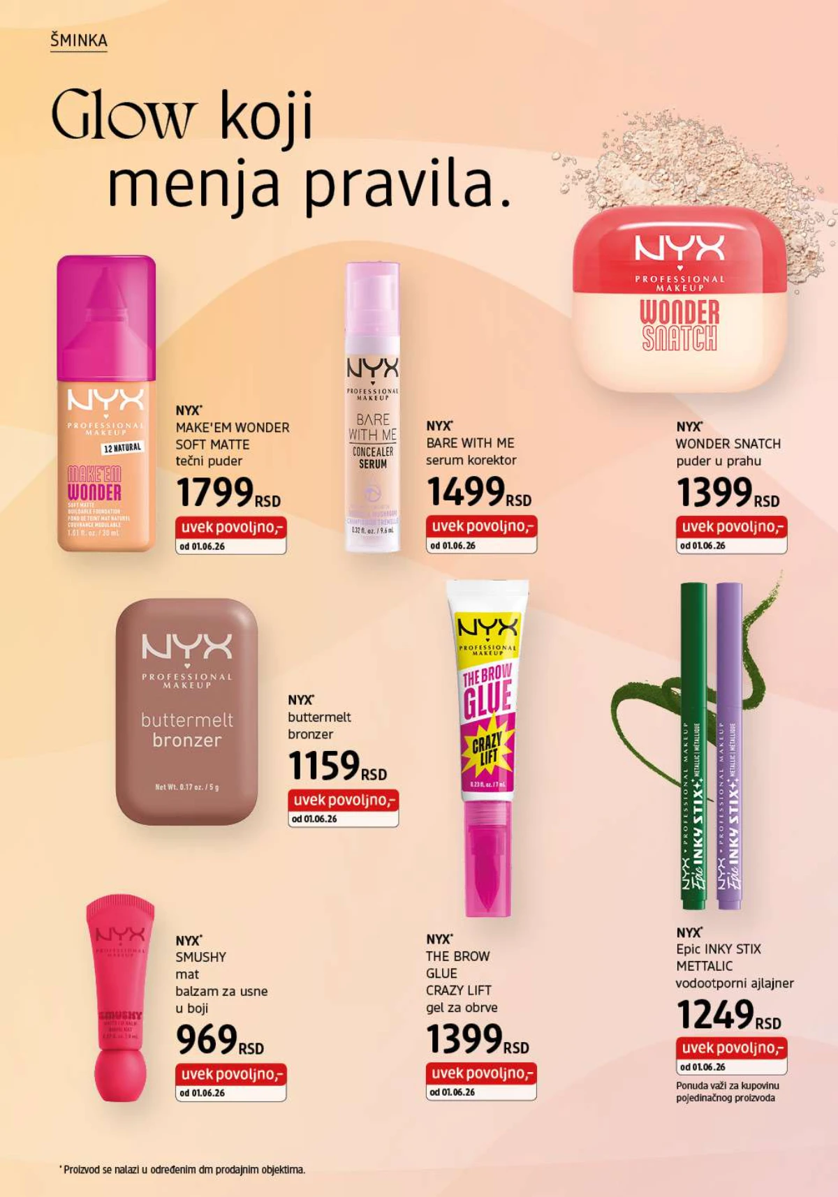 dm katalog jun 2026 trend it up i Essence šminka strana 6