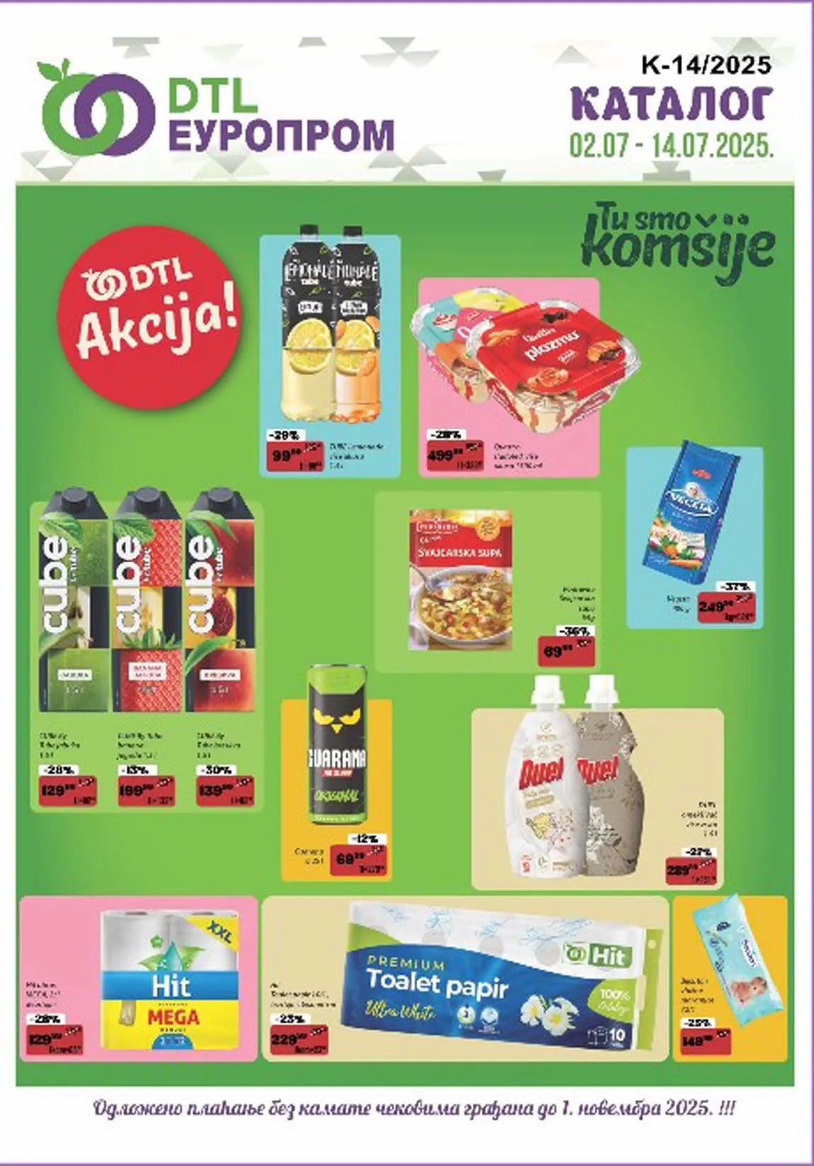 EUROPROM Katalog sniženja do 14.07.2025