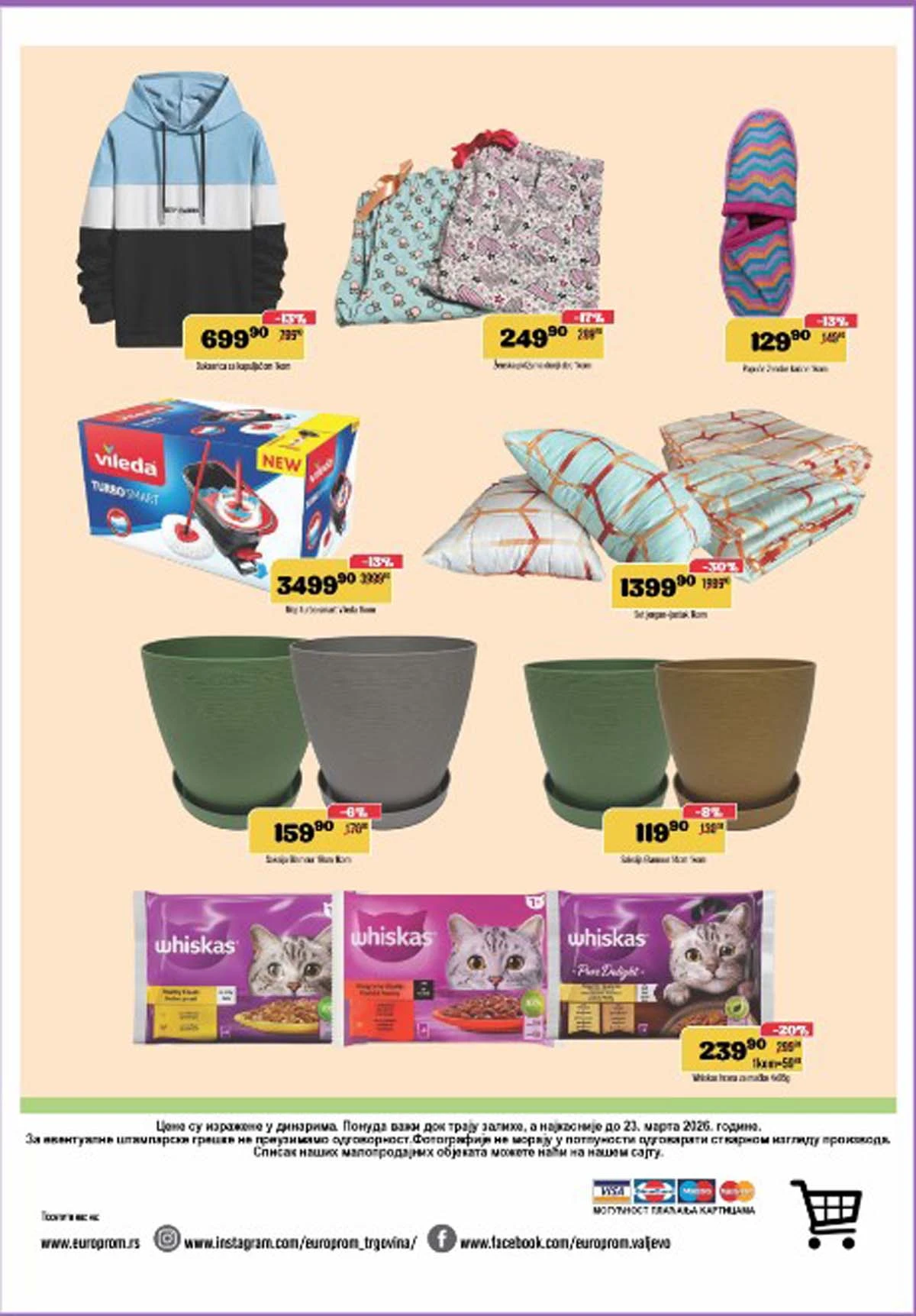 Europrom kataloška akcija EUROPROM Akcija - Katalog sniženja