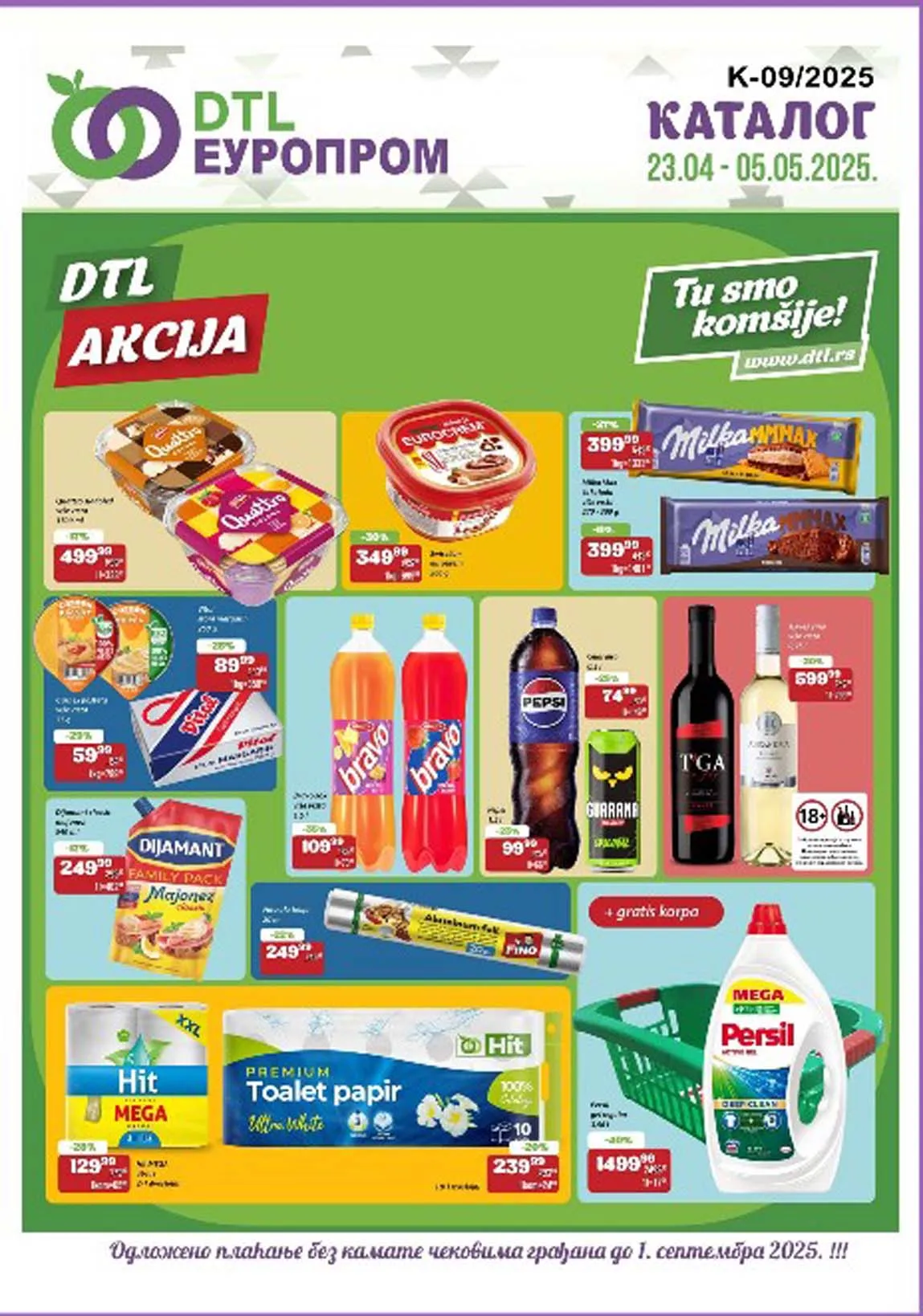 EUROPROM Katalog sniženja do 05.05.2025