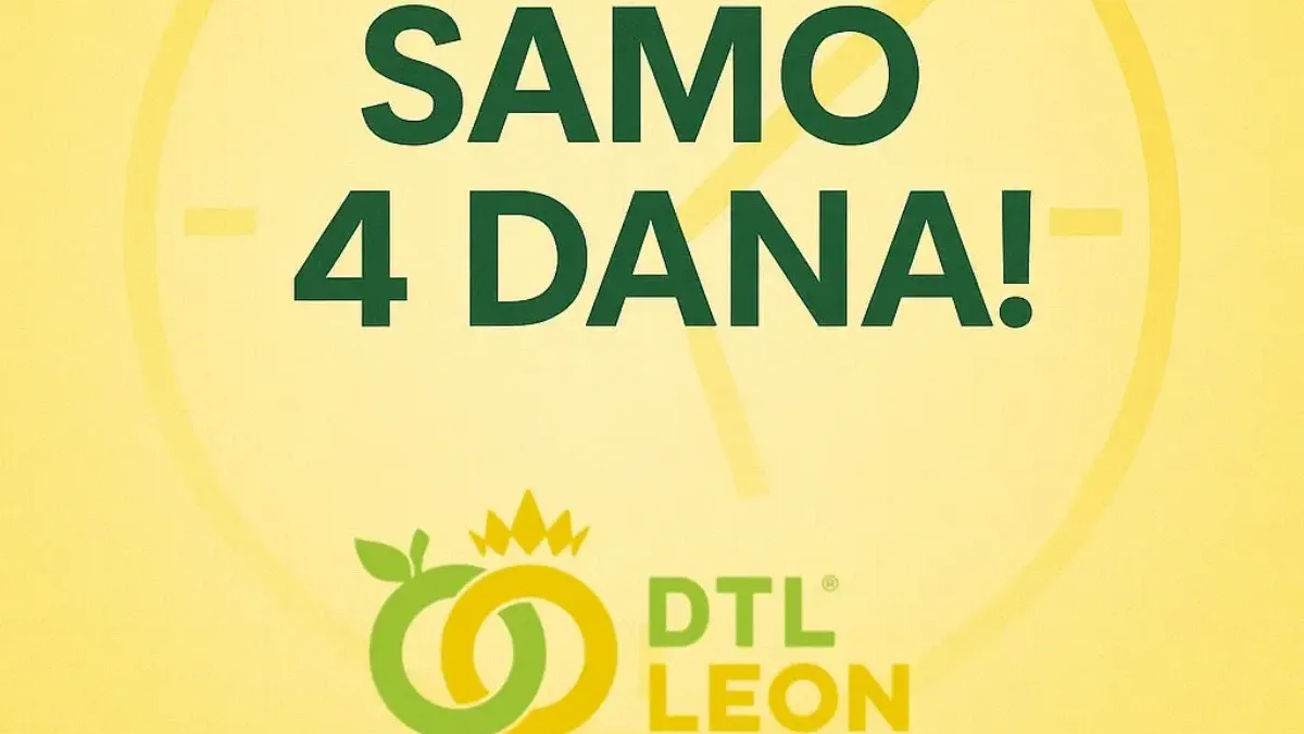 DTL Leon samo 4 dana – posebna akcijska ponuda traje do 09.08.2026.