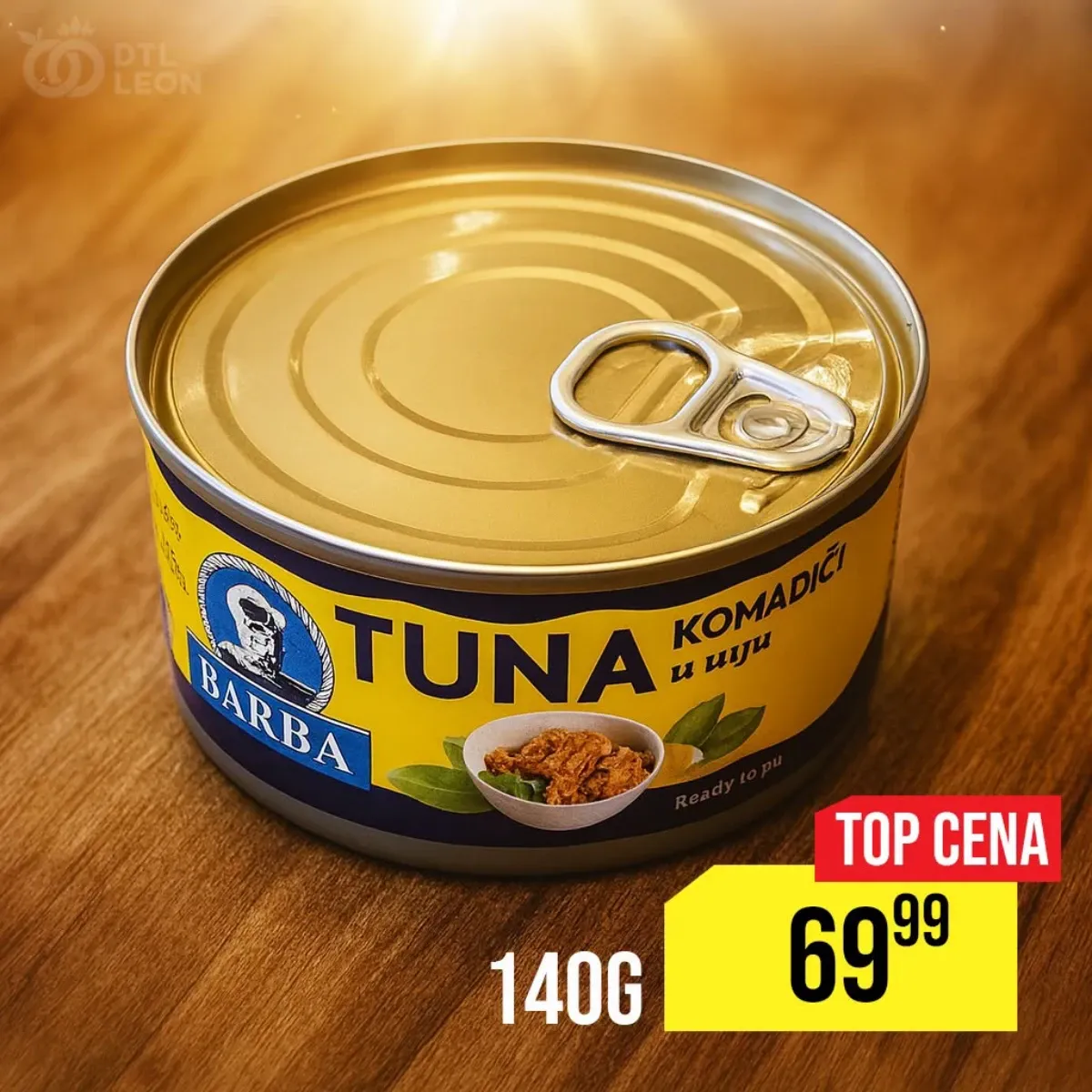 DTL Leon akcija – Barba tuna komadići u ulju 140 g za 69,99 dinara