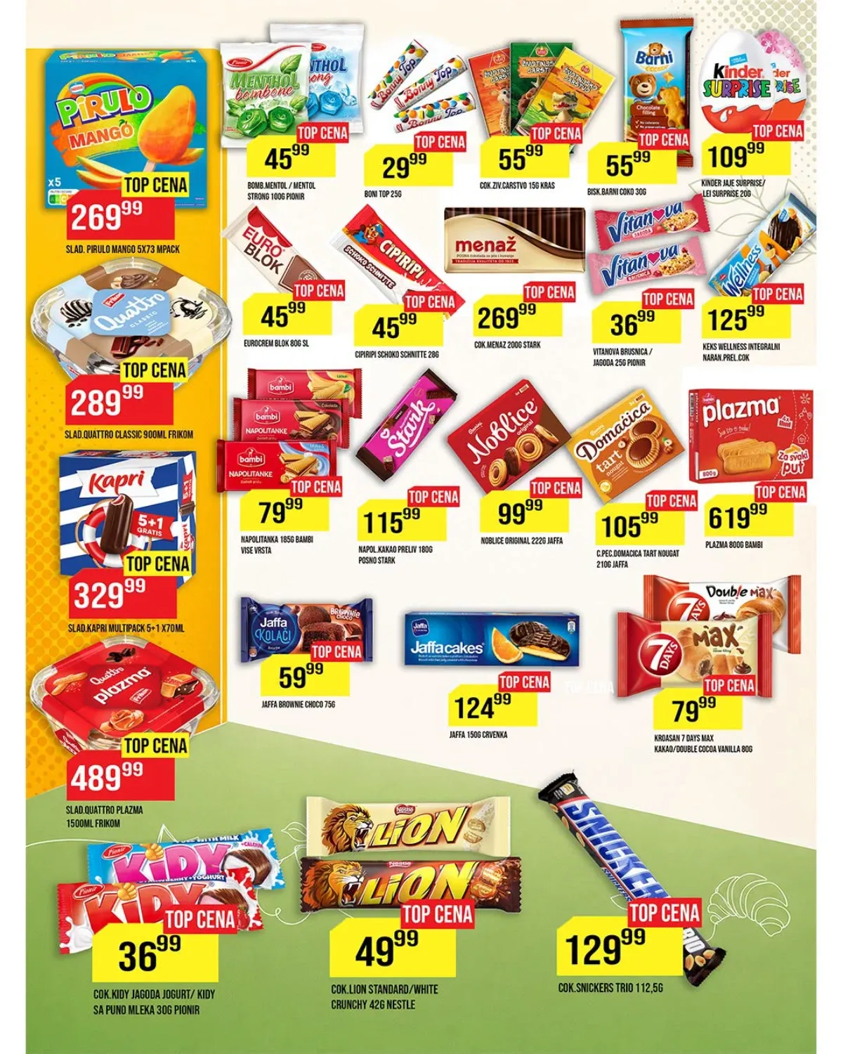DTL Leon katalog strana 6 – izdvojeni proizvodi po akcijskim cenama