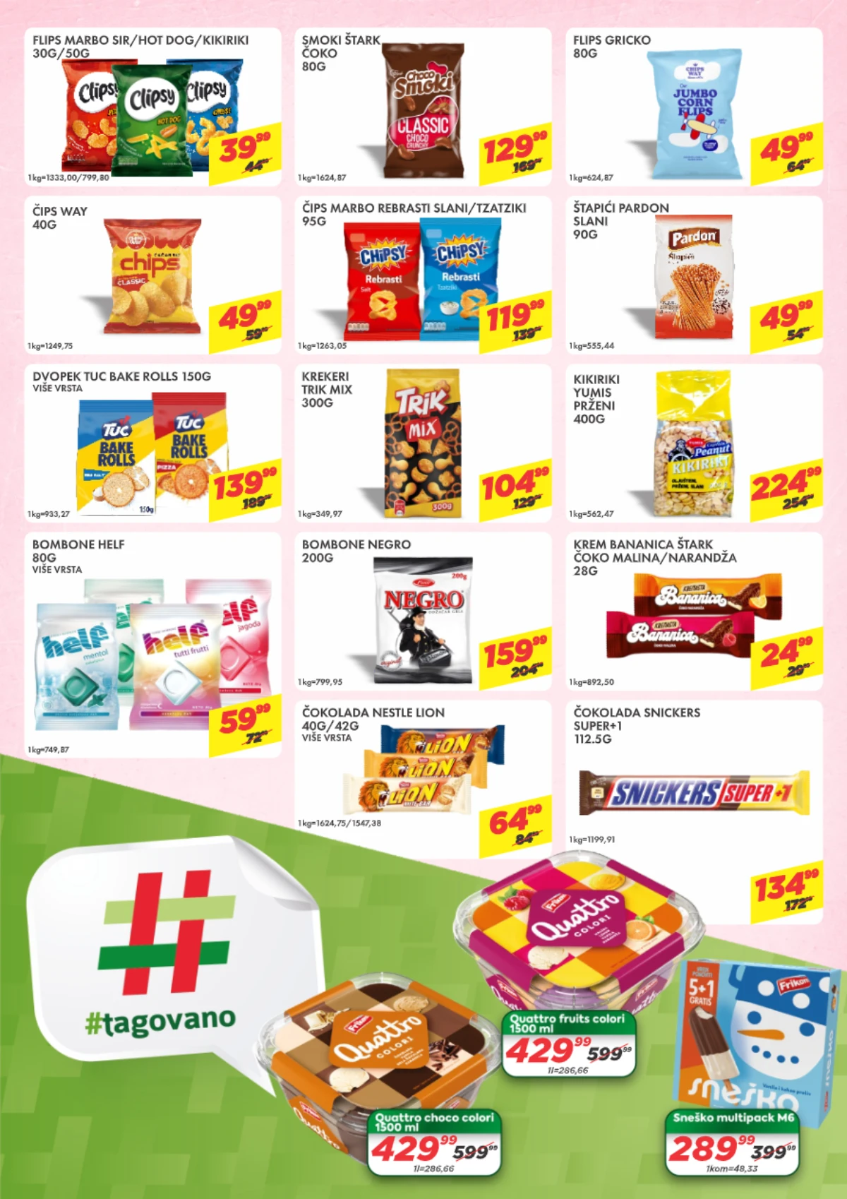 DTL Marmil katalog strana 4 – proizvodi za domaćinstvo, prehrana i piće na sniženju
