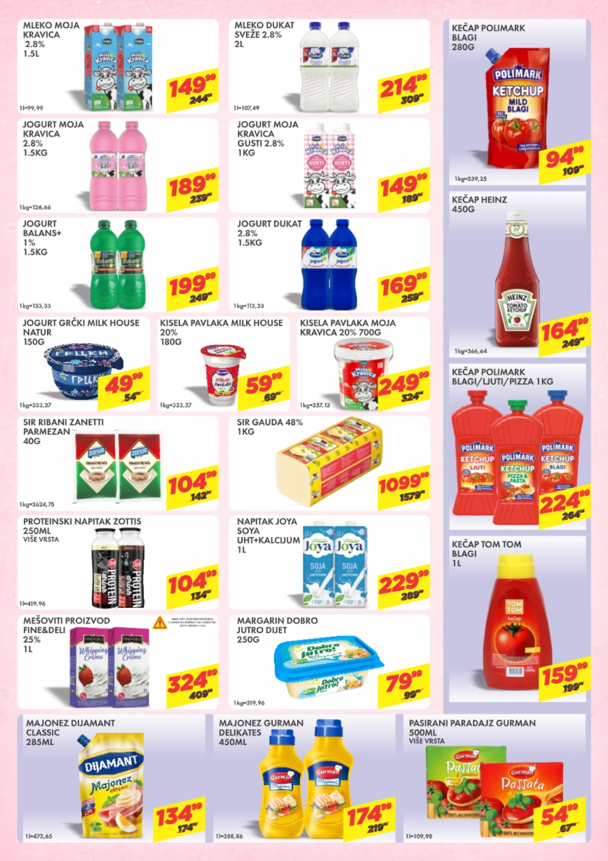 DTL Marmil katalog strana 8 – prehrana, slatkiši, pića i proizvodi za domaćinstvo