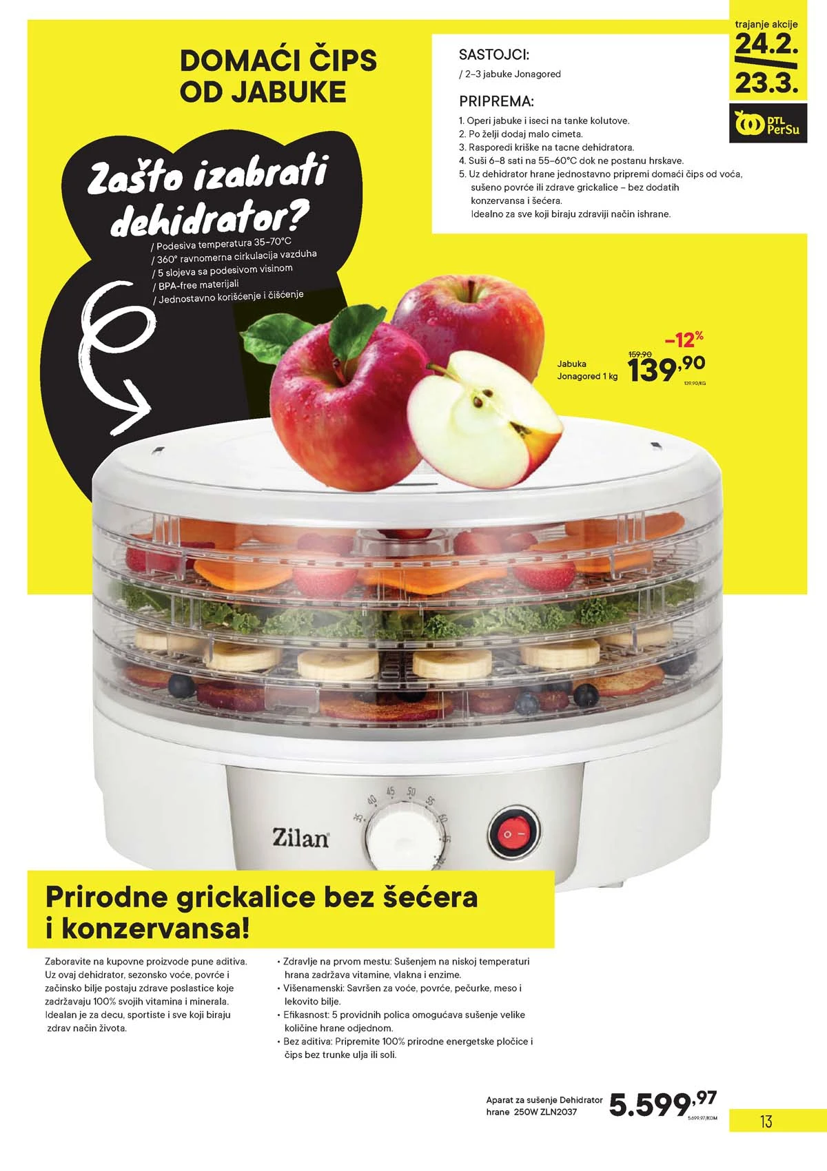 Persu katalog hrane i pića strana 13 – akcija do 23. marta 2026 Persu katalog strana 13 prehrambeni proizvodi Srbija