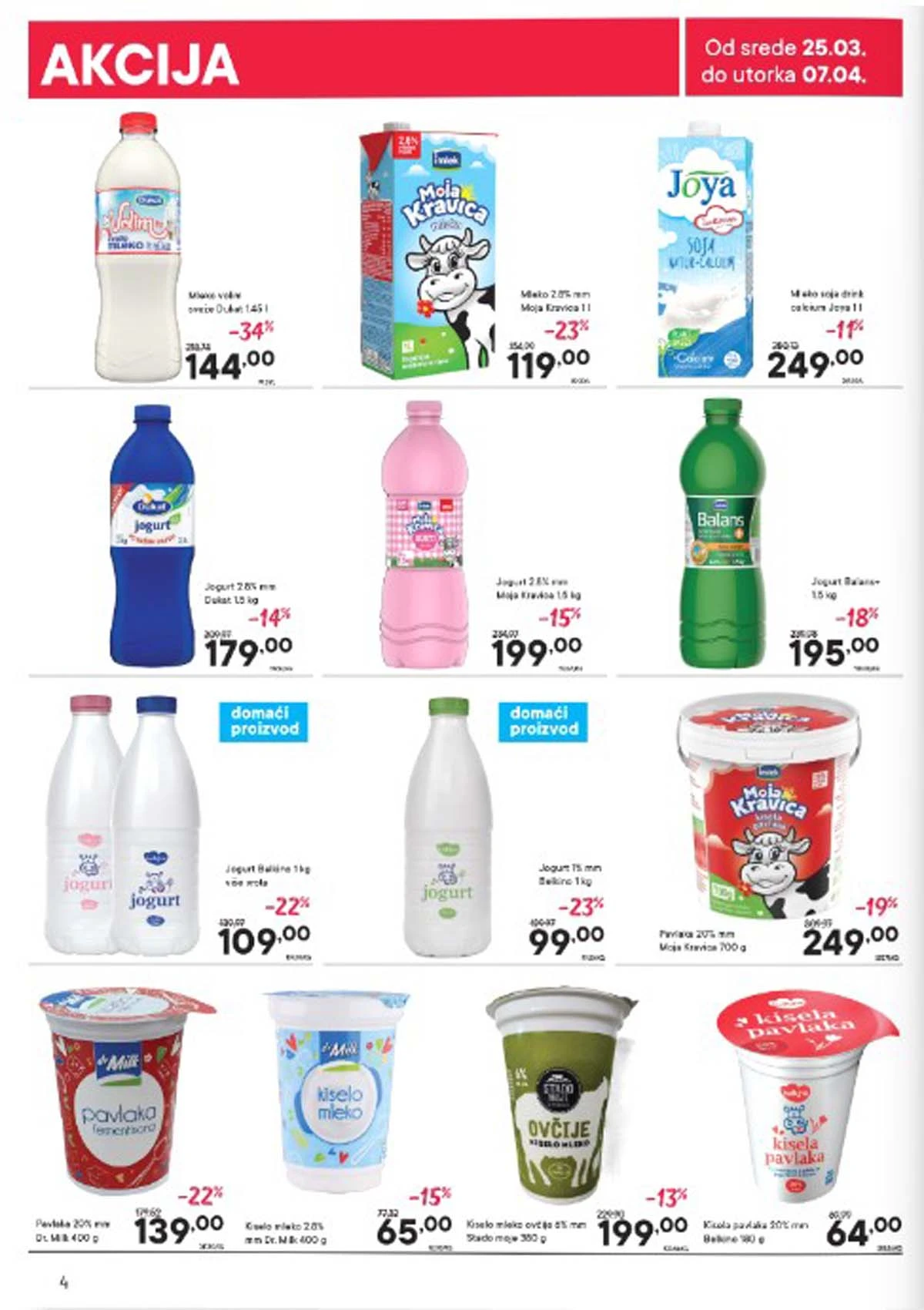 Persu akcijski katalog strana 4 do 07. aprila 2026. popusti i sniženja Srbija