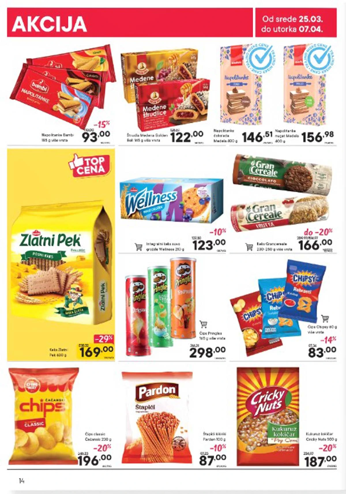 Persu akcijski katalog strana 14 do 07. aprila 2026. promotivne ponude Srbija