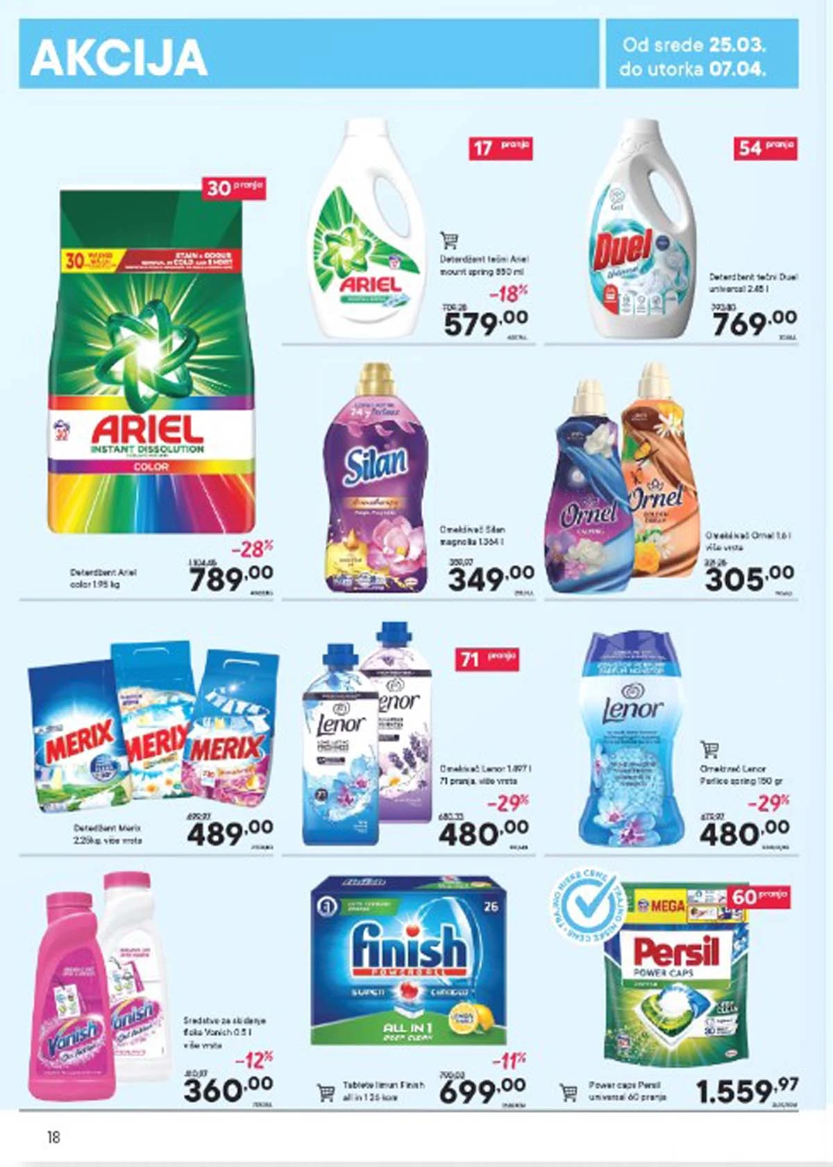 Persu akcijski katalog strana 18 do 07. aprila 2026. popusti Srbija