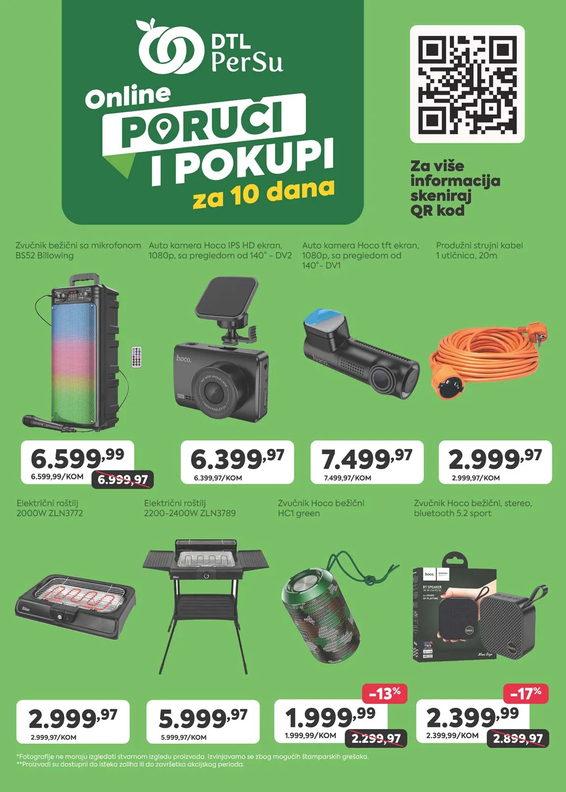 PERSU Marketi akcija Poruči i pokupi sniženja do 01.05.2025 