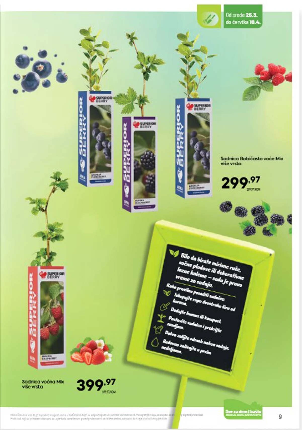 Persu akcijski katalog strana 9 do 18. aprila 2026. niske cene proizvoda Srbija