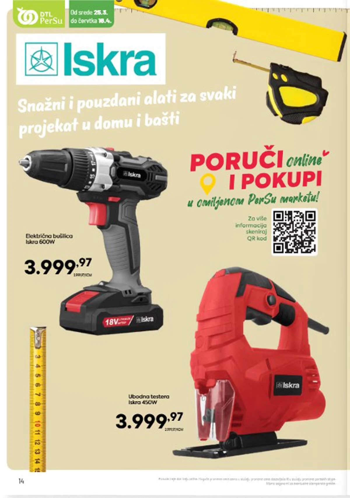 Persu akcijski katalog strana 14 do 18. aprila 2026. promotivne ponude Srbija