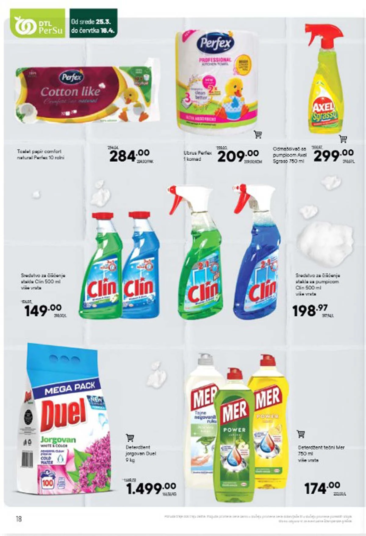 Persu akcijski katalog strana 18 do 18. aprila 2026. popusti Srbija