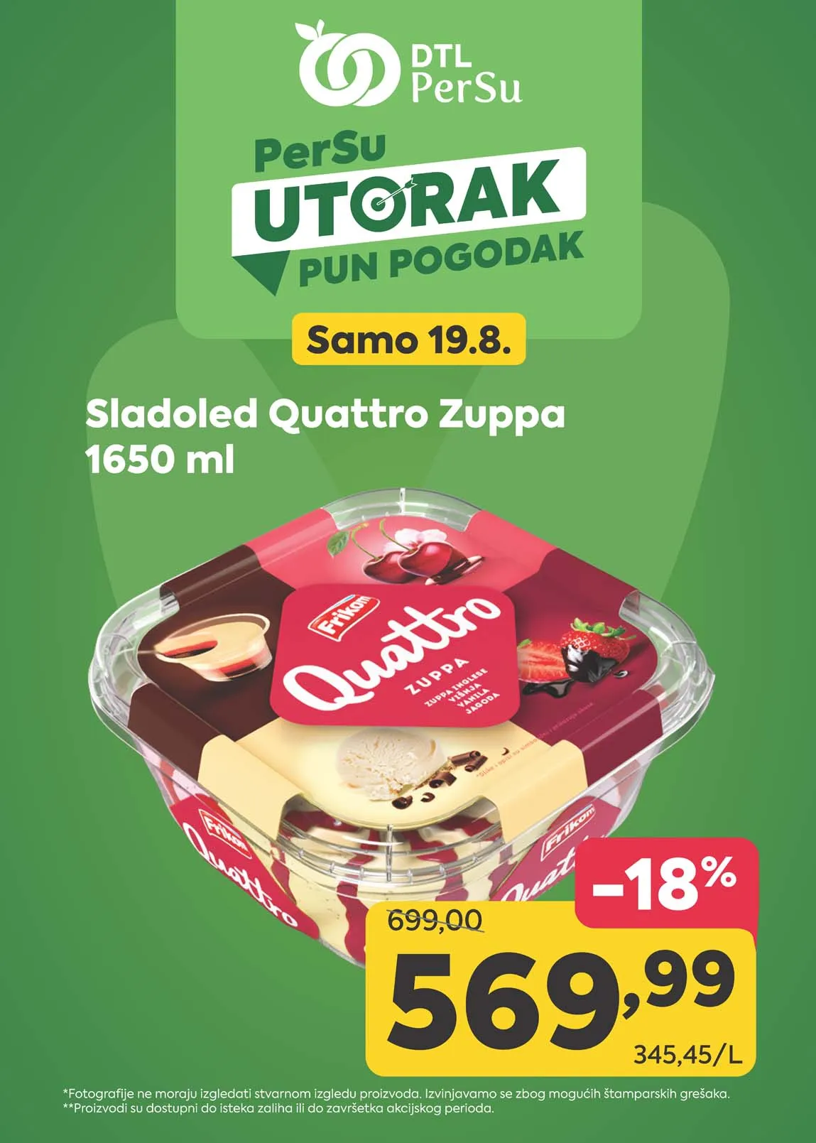 Persu marketi: „Utorak pun pogodak“ – Najbolja sniženja za 19.08.2025.
