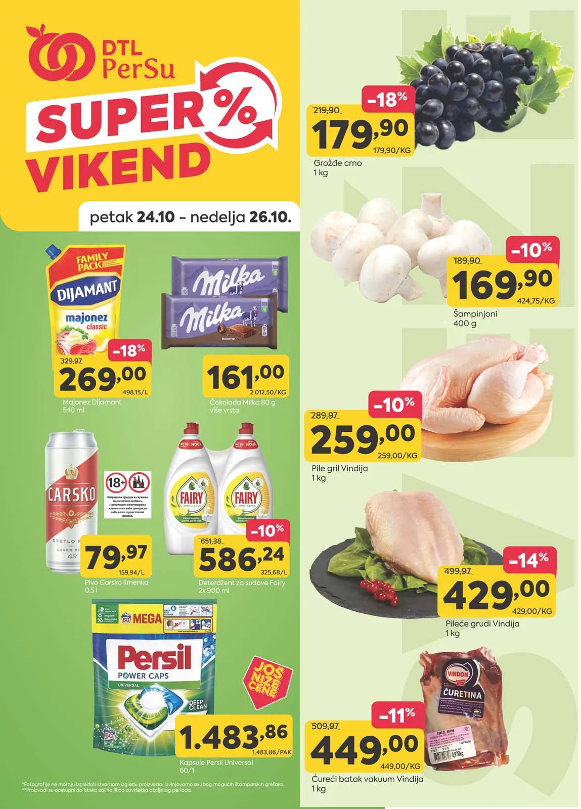 Snizenja Persu marketi Persu vikend akcija