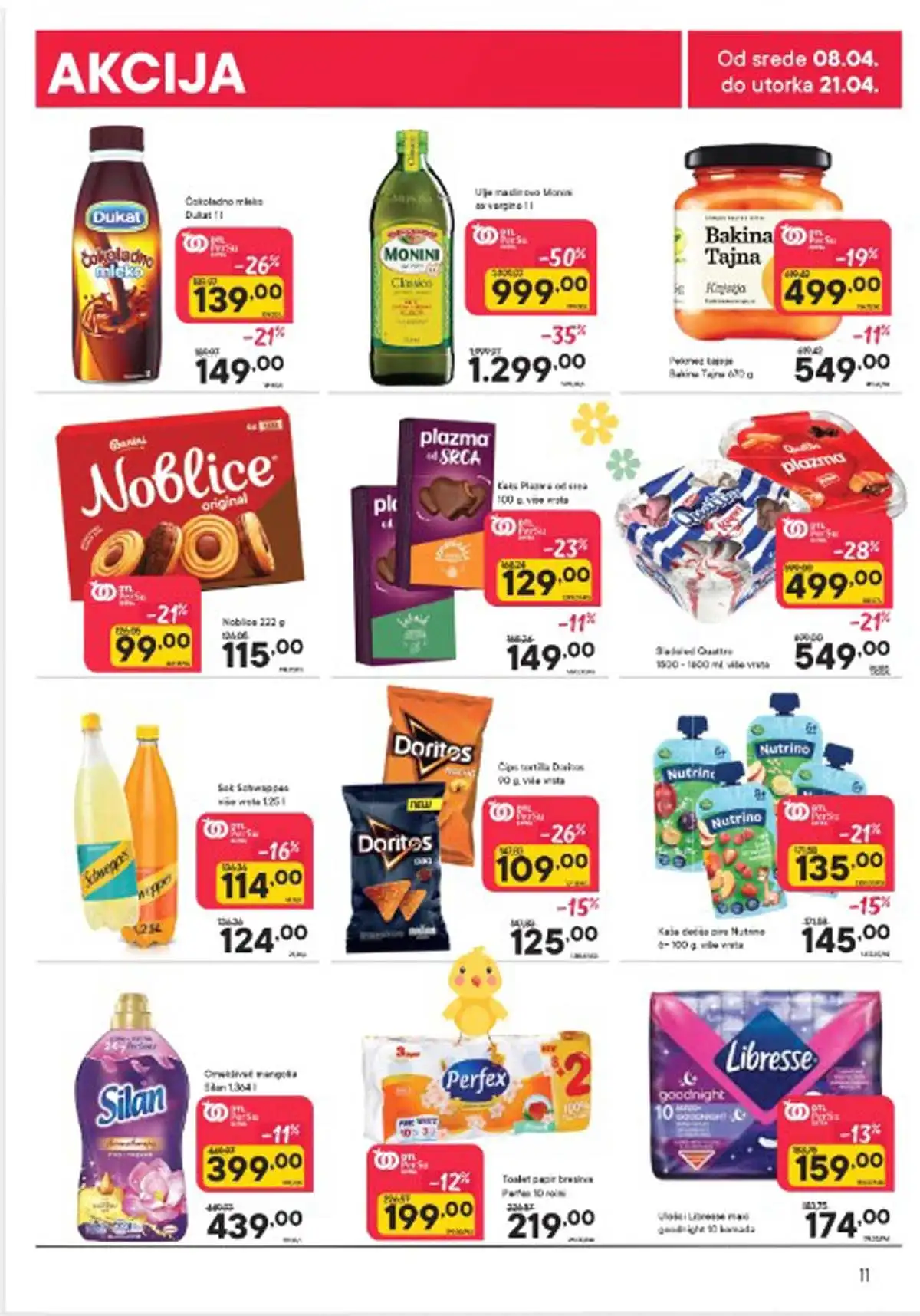 Persu akcija strana 11 kataloga do 21. aprila 2026. promotivne cene Srbija
