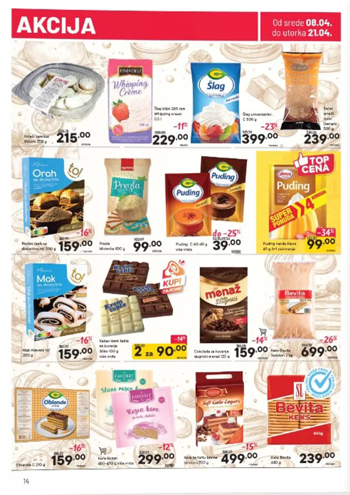 Persu akcijski katalog strana 14 do 21. aprila 2026. promotivne ponude Srbija