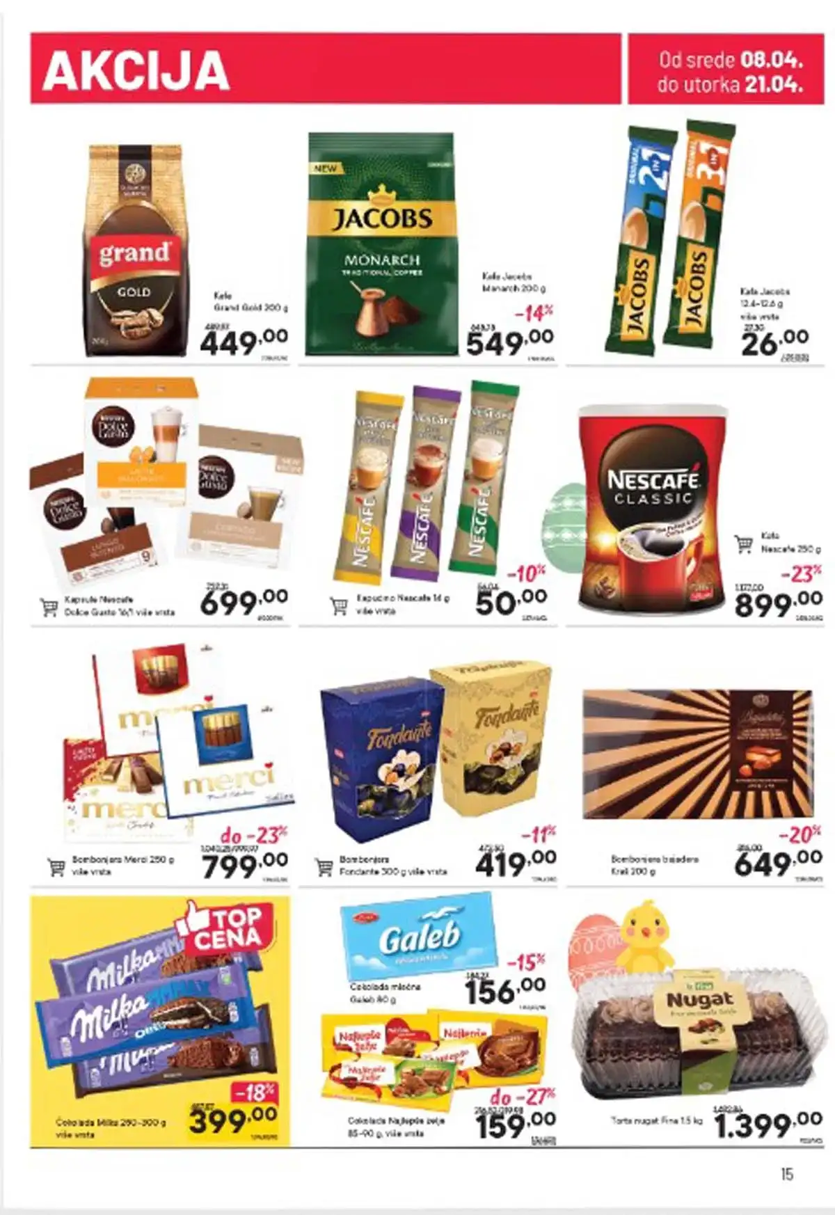 Persu akcija strana 15 kataloga do 21. aprila 2026. niske cene Srbija