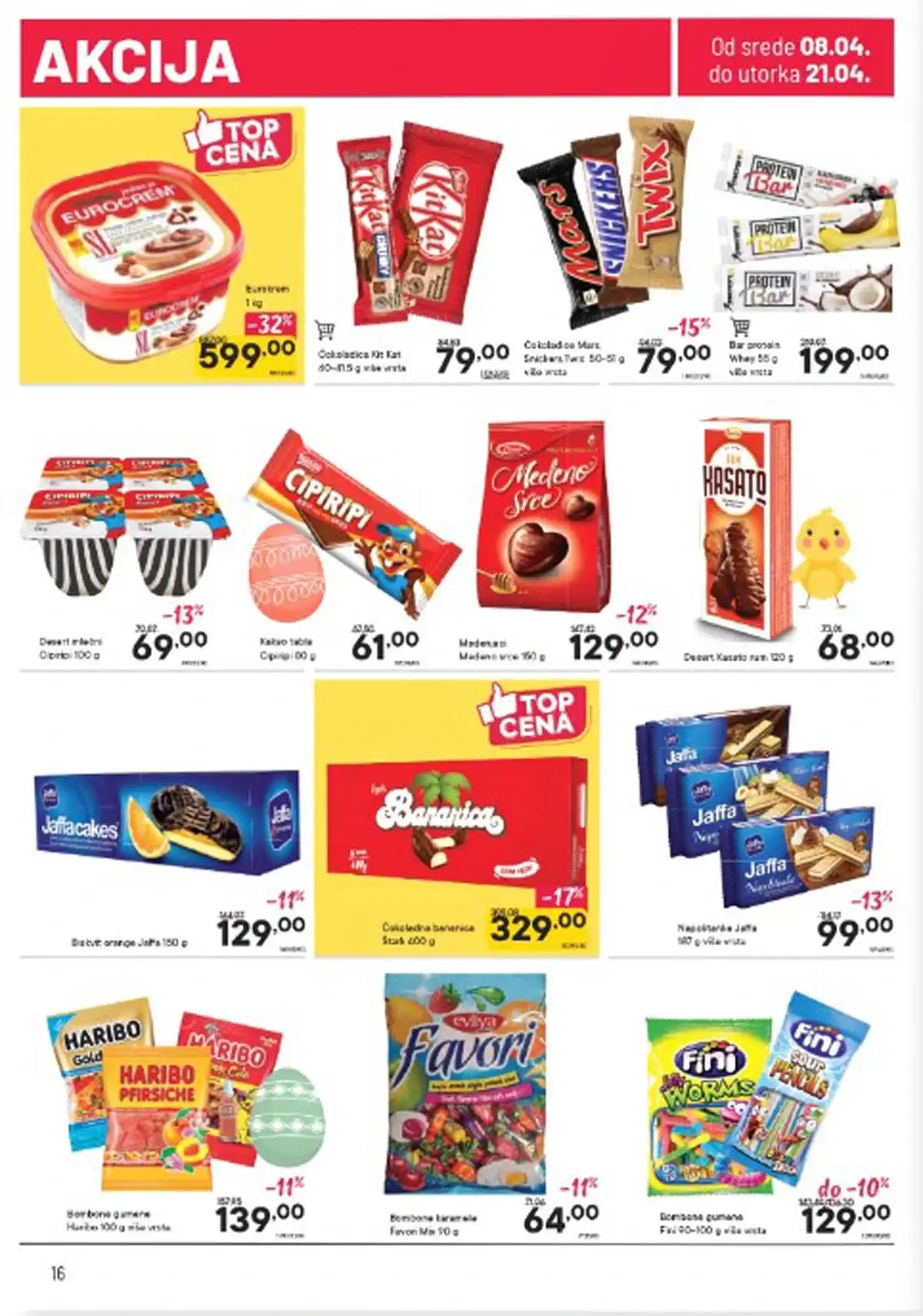 Persu akcijski katalog strana 16 do 21. aprila 2026. prehrana i kućne potrepštine Srbija