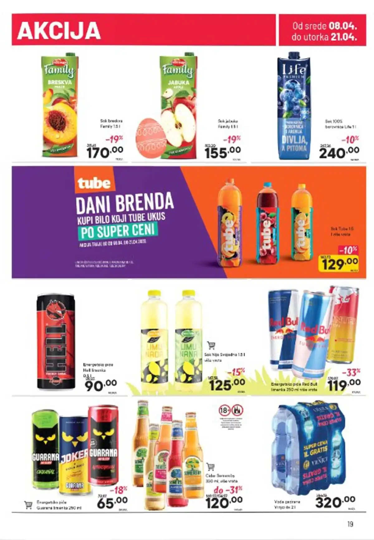 Persu akcija strana 19 kataloga do 21. aprila 2026. promotivne cene Srbija