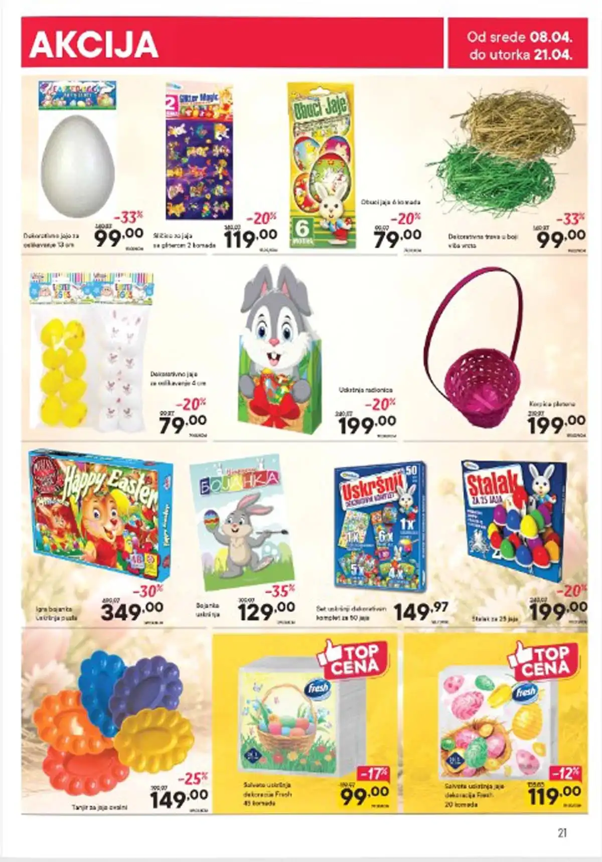 Persu akcijski katalog strana 21 do 21. aprila 2026. završna strana ponude Srbija