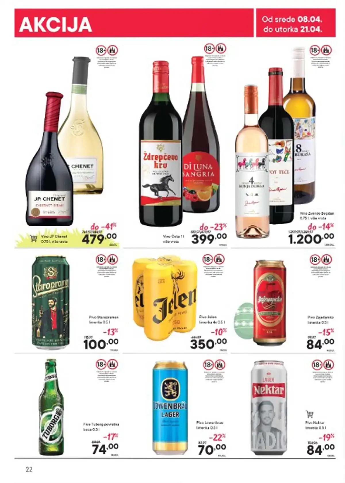 Persu akcijski katalog strana 22 do 21. aprila 2026. završna strana ponude Srbija