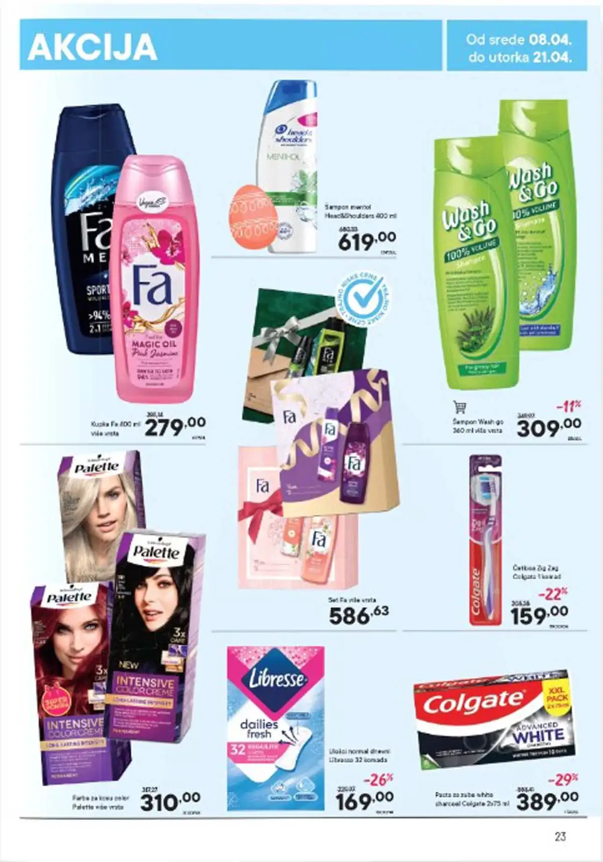 Persu akcijski katalog strana 23 do 21. aprila 2026. završna strana ponude Srbija