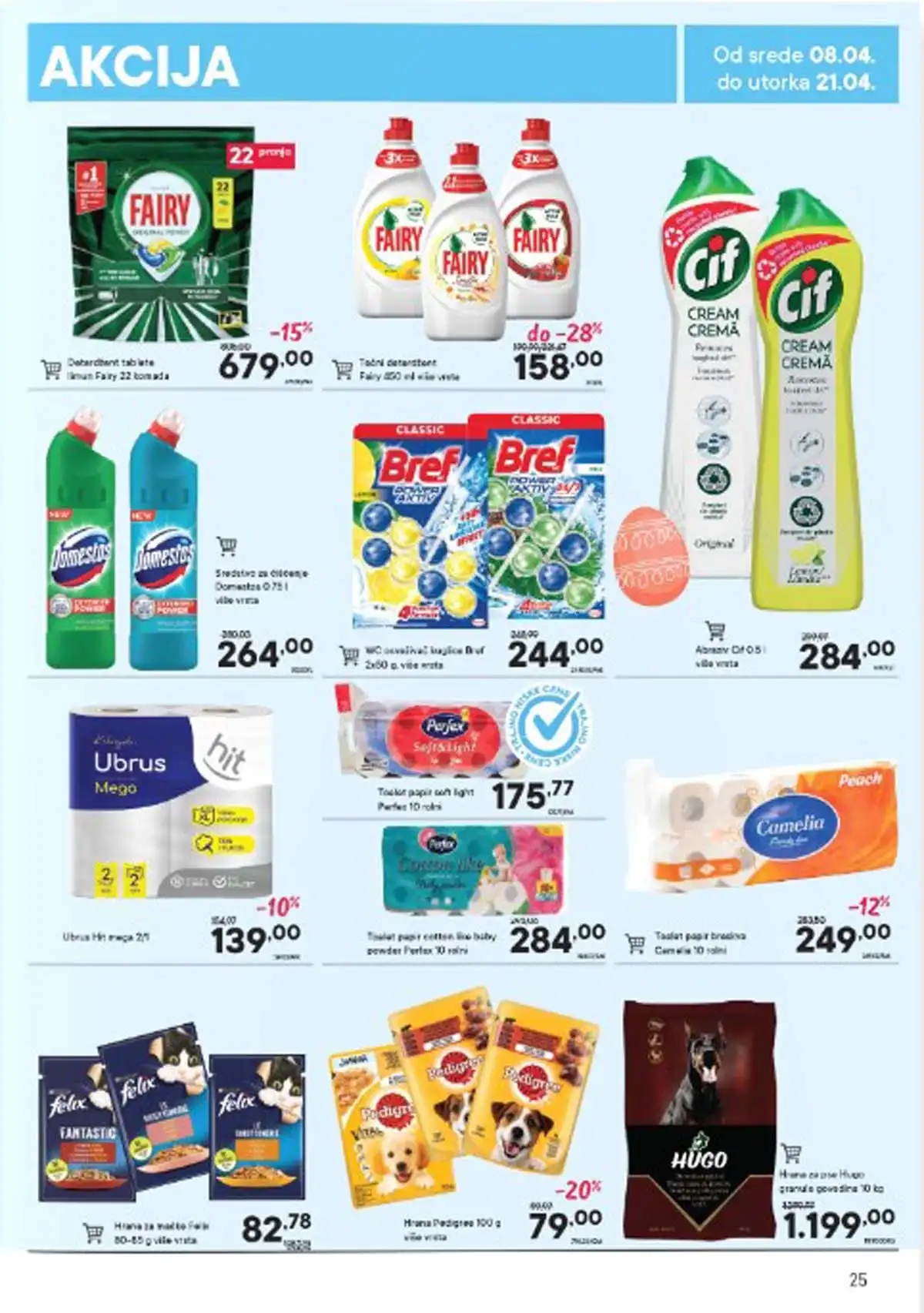 Persu akcijski katalog strana 25 do 21. aprila 2026. završna strana ponude Srbija