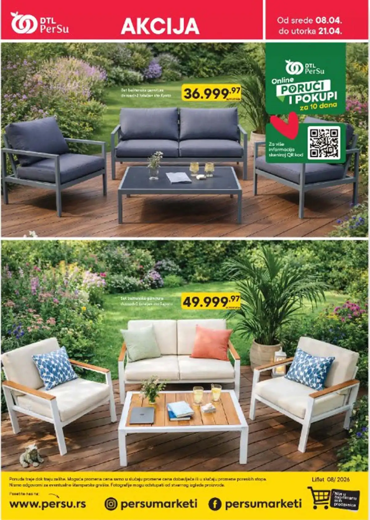 Persu akcijski katalog strana 28 do 21. aprila 2026. završna strana ponude Srbija
